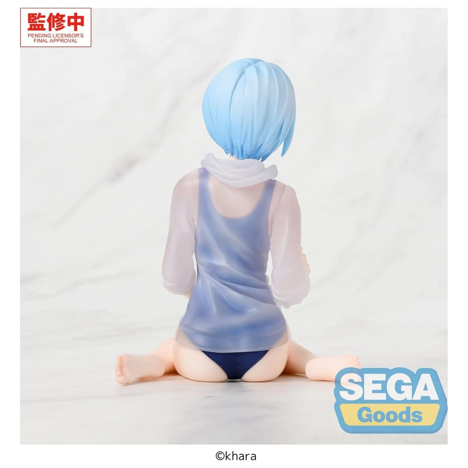 Rebuild of Evangelion Yumemirize Figurina PVC Rei Ayanami School Swimsuit Ver. 13 cm poza produsului