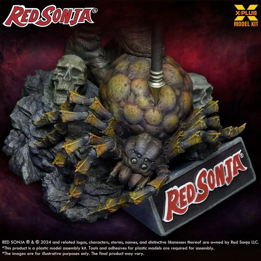 Red Sonja Plastic Model Kit 1/8 Red Sonja 27 cm poza produsului
