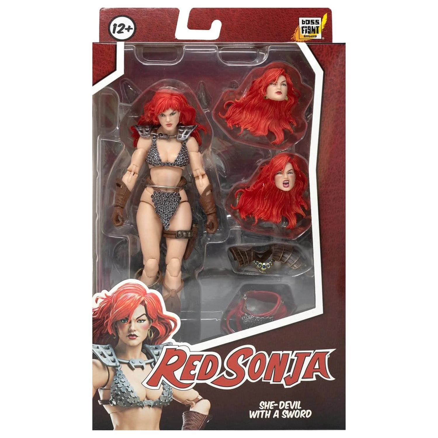 Red Sonja Epic H.A.C.K.S. Figurina de actiune 1/12 Scale Immortal Red Sonja poza produsului