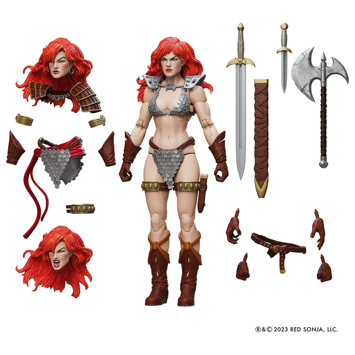 Red Sonja Epic H.A.C.K.S. Figurina de actiune 1/12 Scale Immortal Red Sonja poza produsului
