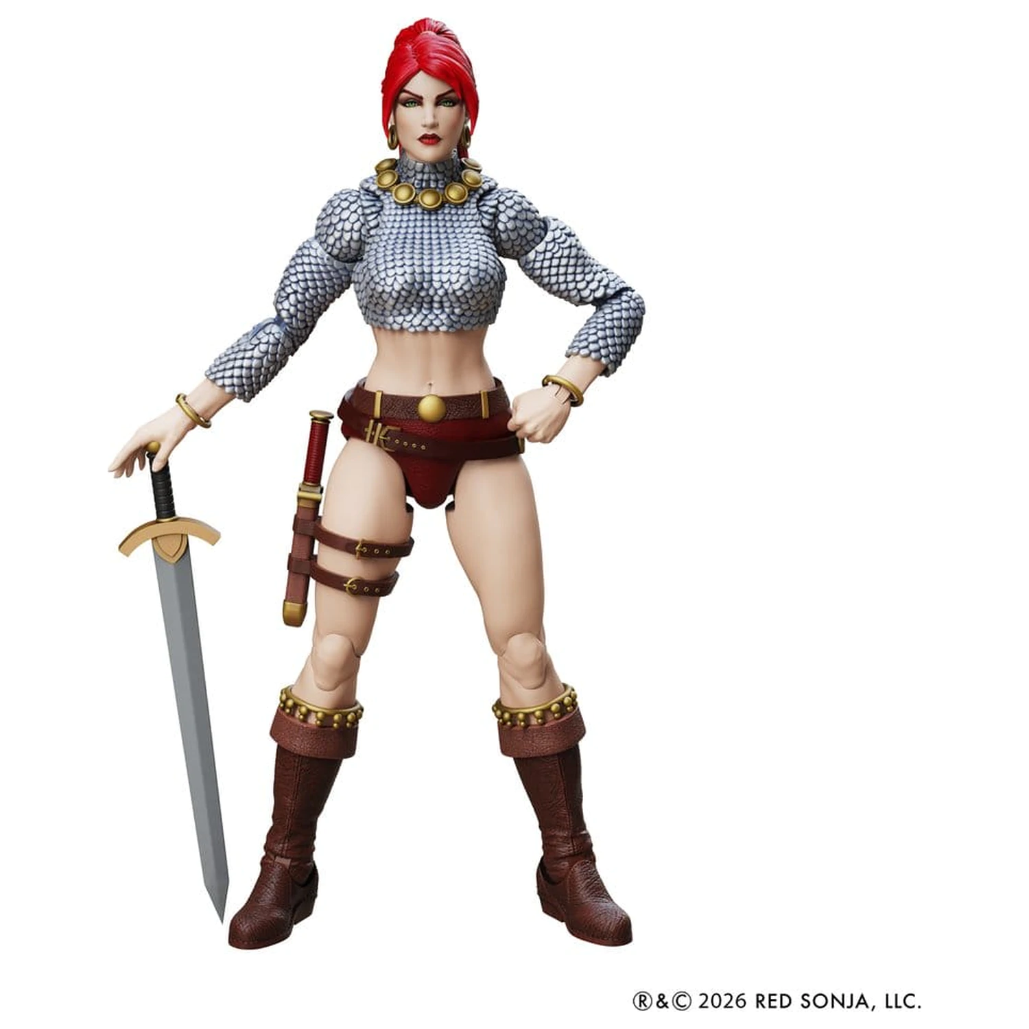 Red Sonja Epic H.A.C.K.S. Figurina de actiune 1/12 Scale Immortal Red Sonja poza produsului