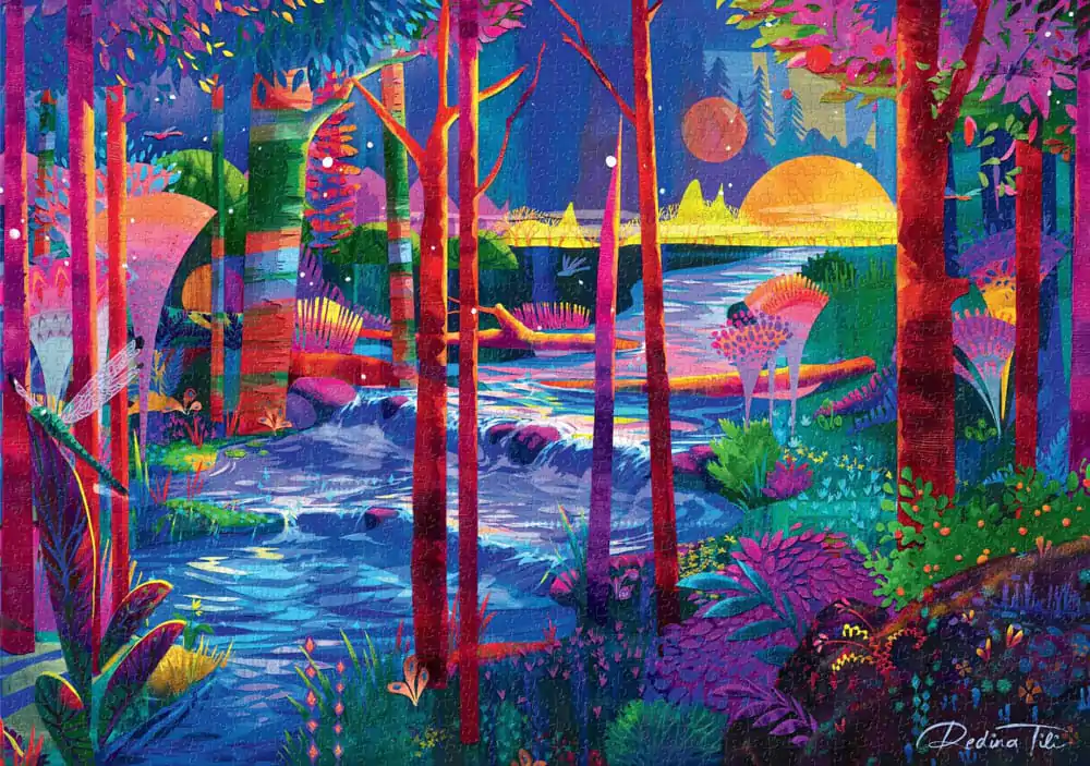 Redina Tili Puzzle Sleeping Giants (1000 piese) poza produsului