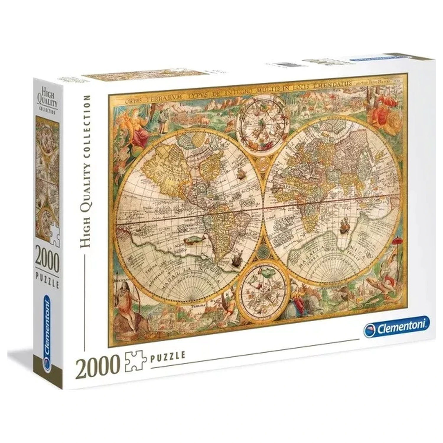Old Map Ancient puzzle de 2000 de piese poza produsului