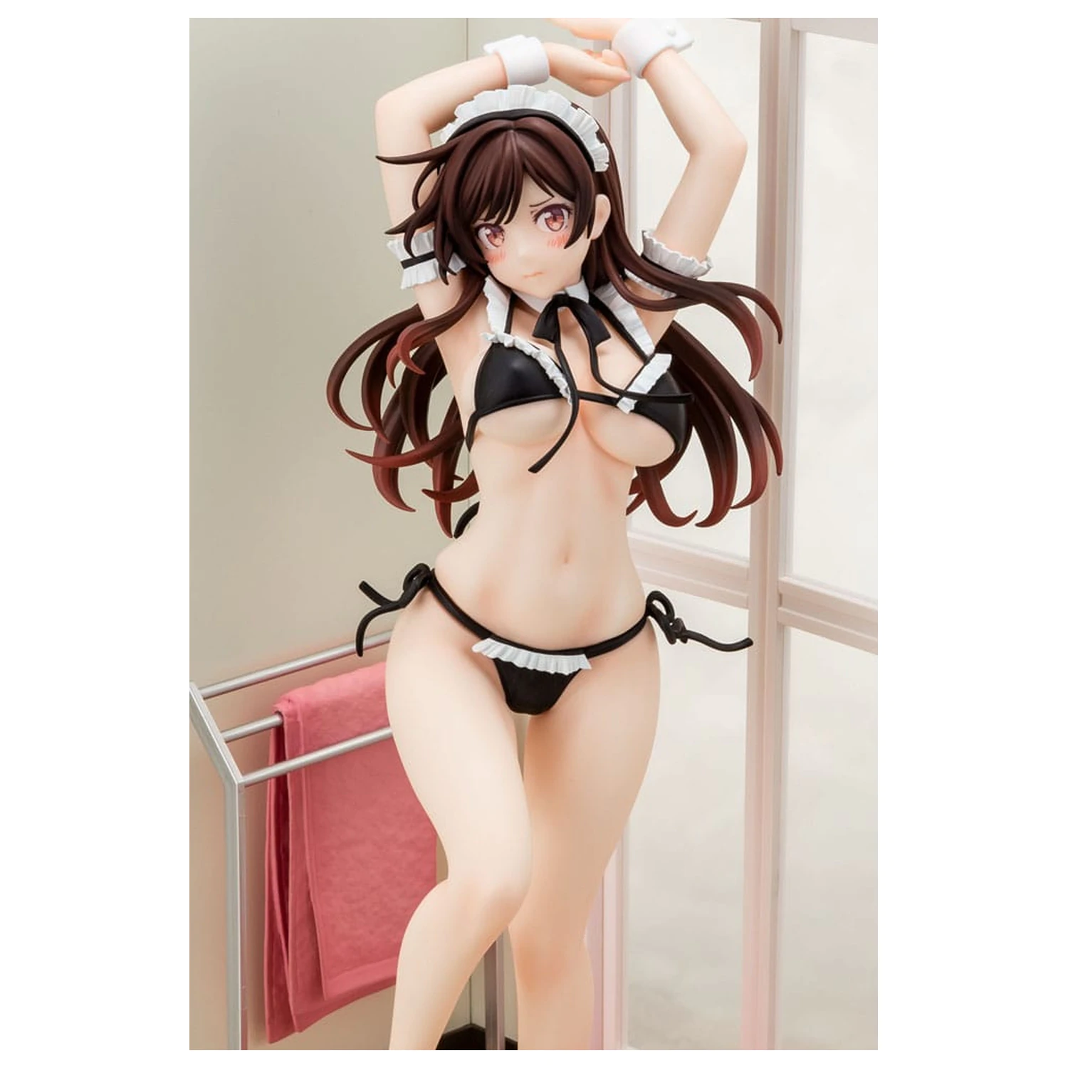 Rent-A-Girlfriend Statuie PVC 1/6 Chizuru Mizuhara Maid Bikini ni Okigae 30 cm poza produsului