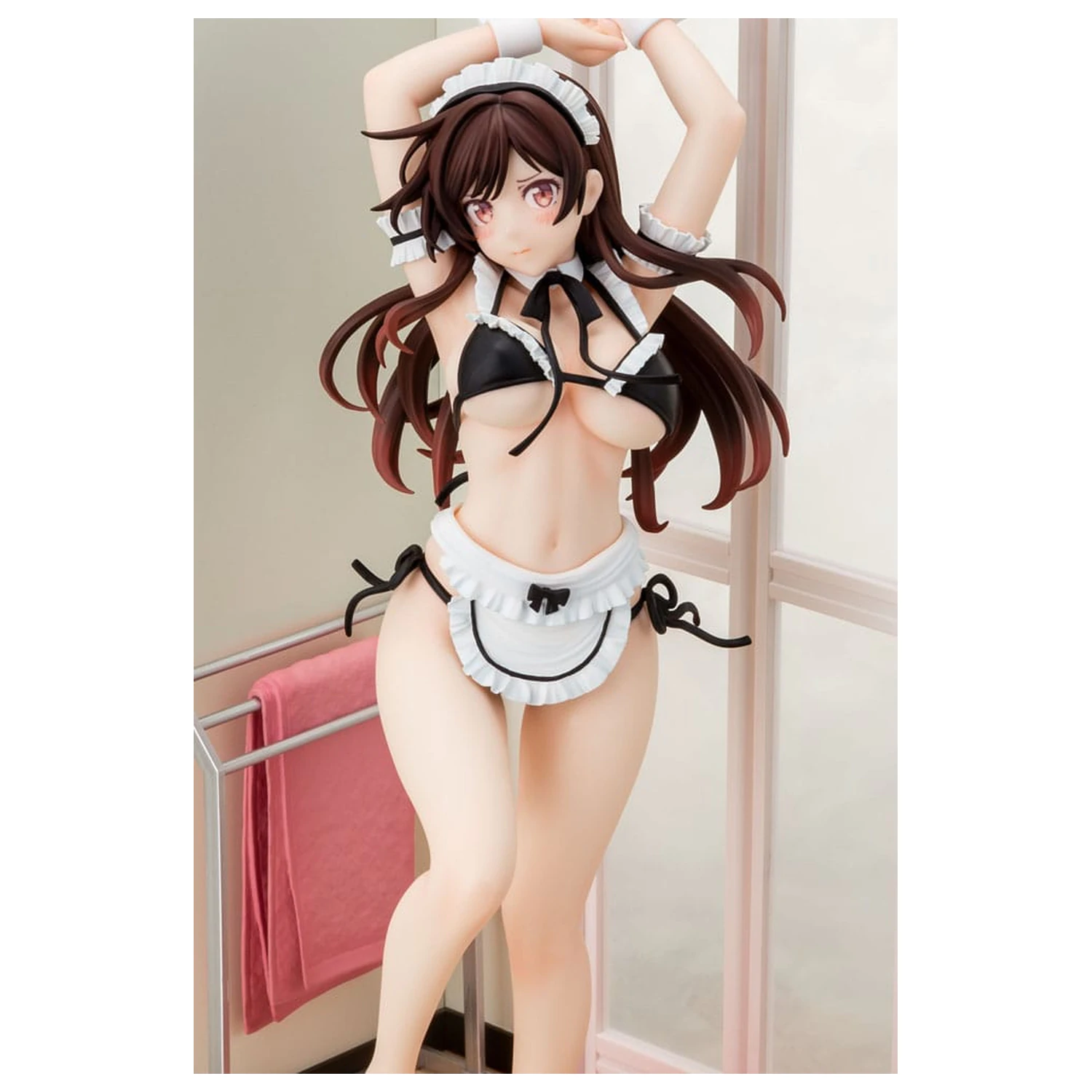 Rent-A-Girlfriend Statuie PVC 1/6 Chizuru Mizuhara Maid Bikini ni Okigae 30 cm poza produsului