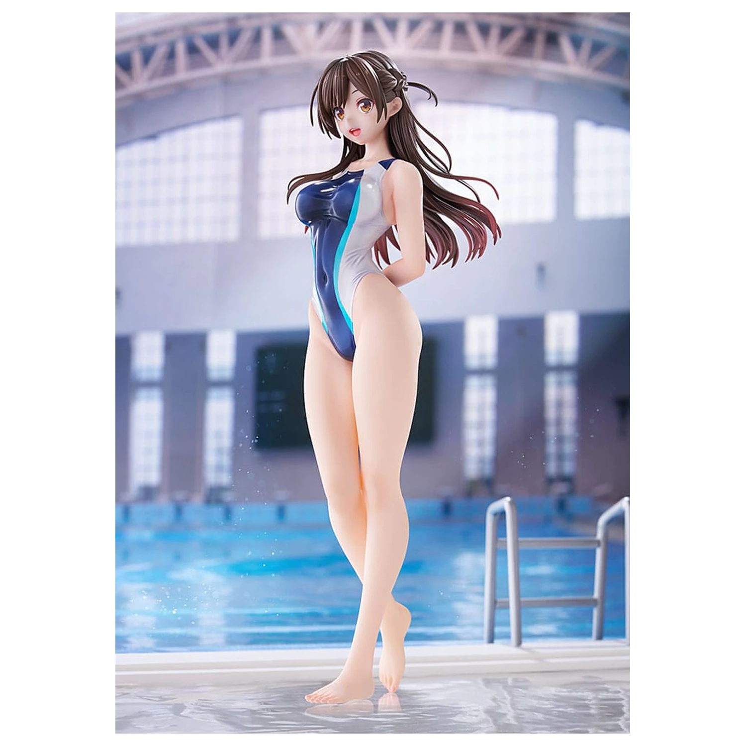 Rent-a-Girlfriend PVC Statuie 1/7 Chizuru Mizuhara Light Blue Line Swimwear Ver. 25 cm poza produsului