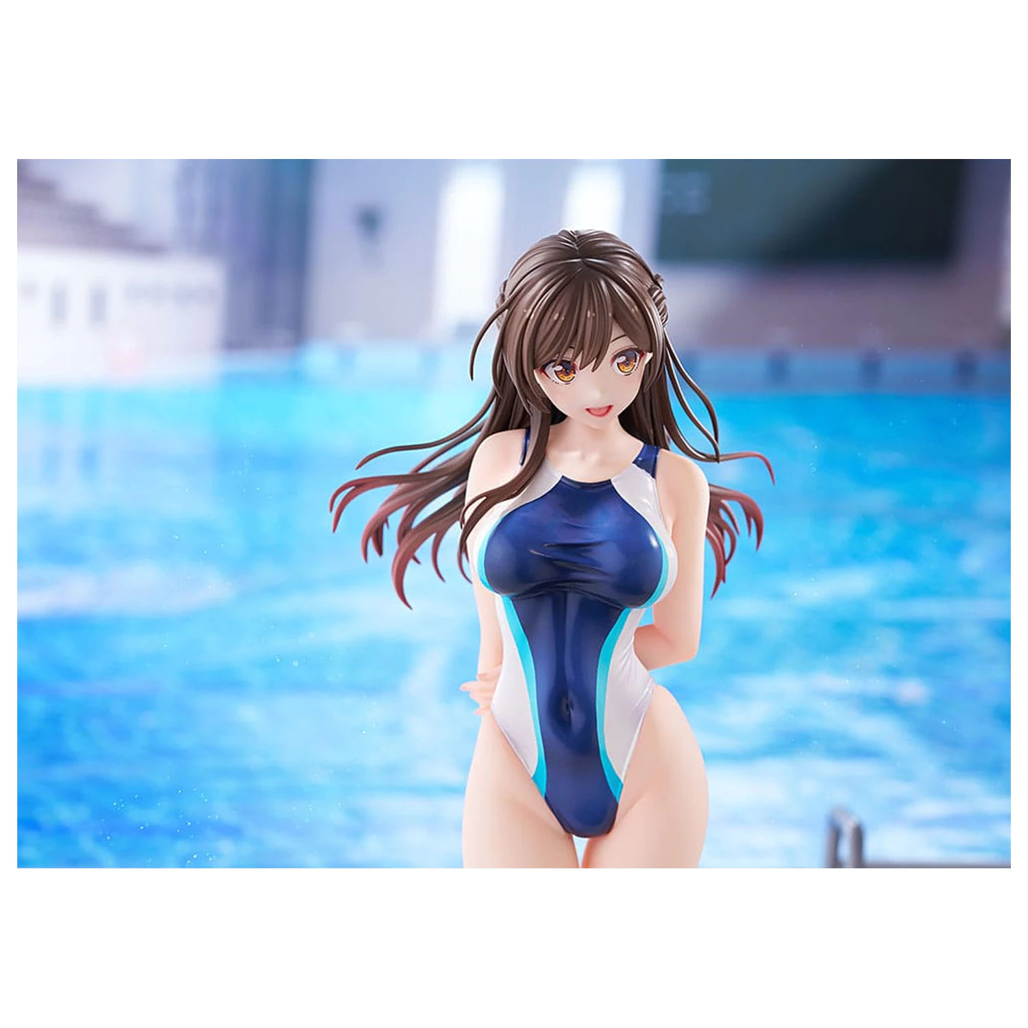Rent-a-Girlfriend PVC Statuie 1/7 Chizuru Mizuhara Light Blue Line Swimwear Ver. 25 cm poza produsului