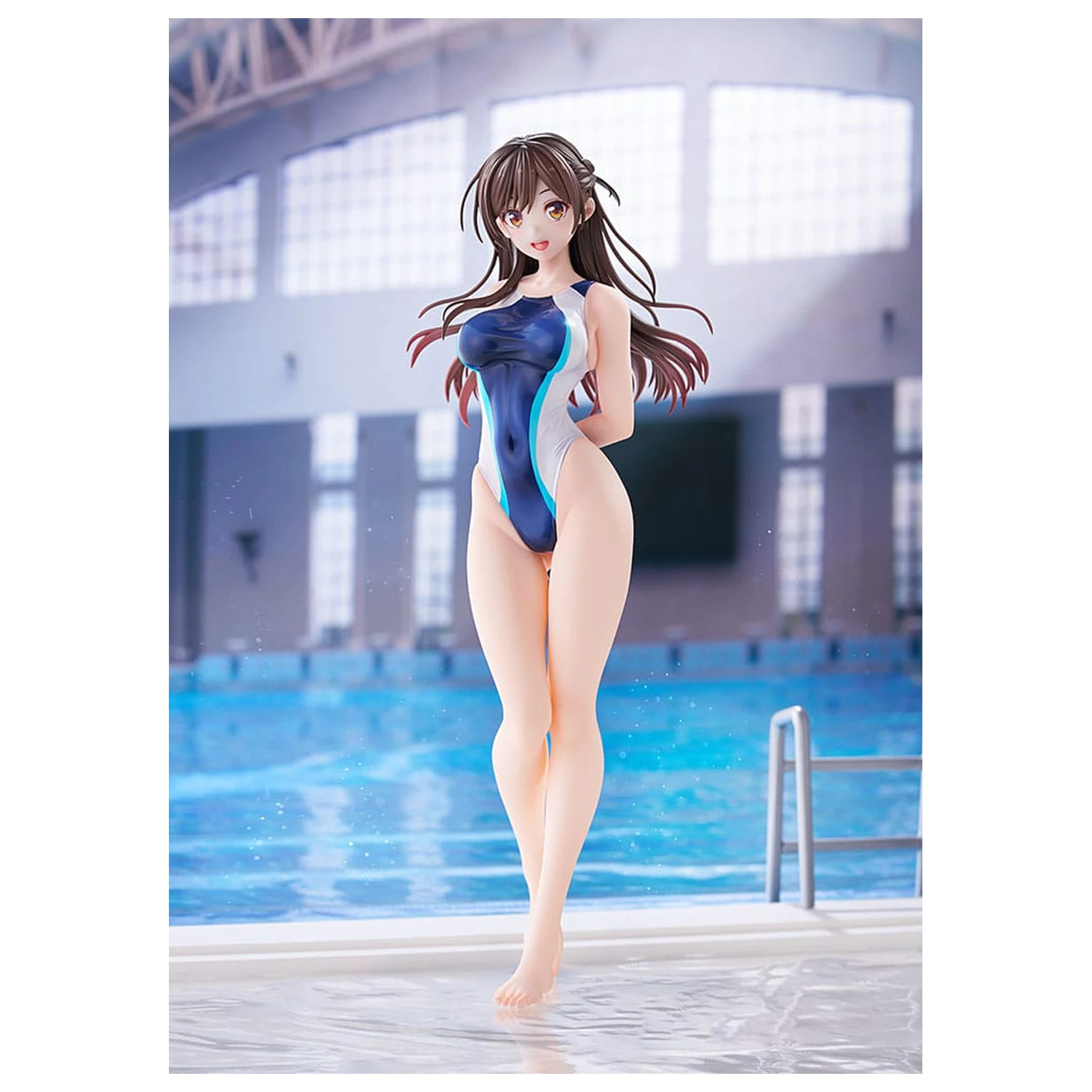 Rent-a-Girlfriend PVC Statuie 1/7 Chizuru Mizuhara Light Blue Line Swimwear Ver. 25 cm poza produsului
