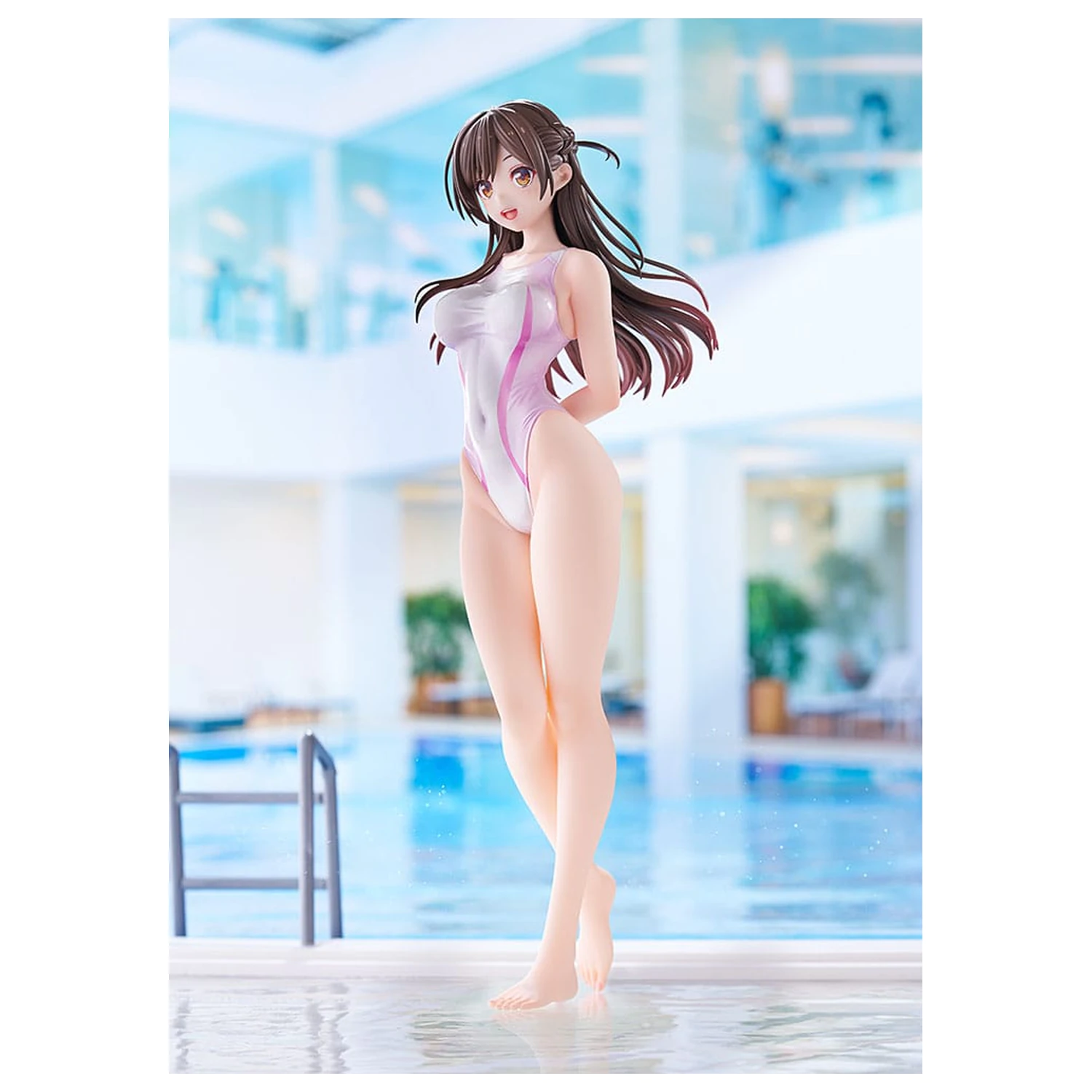 Rent-a-Girlfriend Statueta PVC 1/7 Chizuru Mizuhara Pink Line Swimwear Ver. 25 cm poza produsului