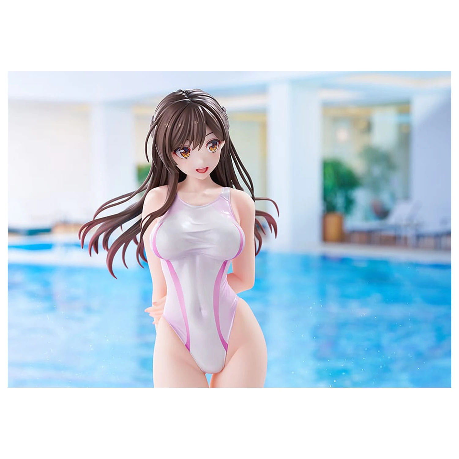 Rent-a-Girlfriend Statueta PVC 1/7 Chizuru Mizuhara Pink Line Swimwear Ver. 25 cm poza produsului