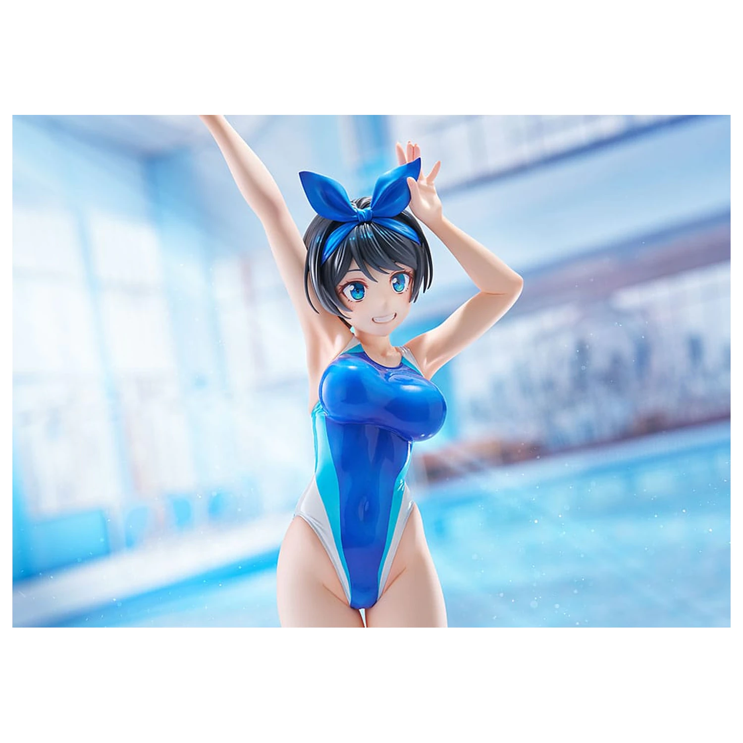 Rent-a-Girlfriend Statuie PVC 1/7 Ruka Sarashina Competition Swimsuit Ver. 29 cm poza produsului