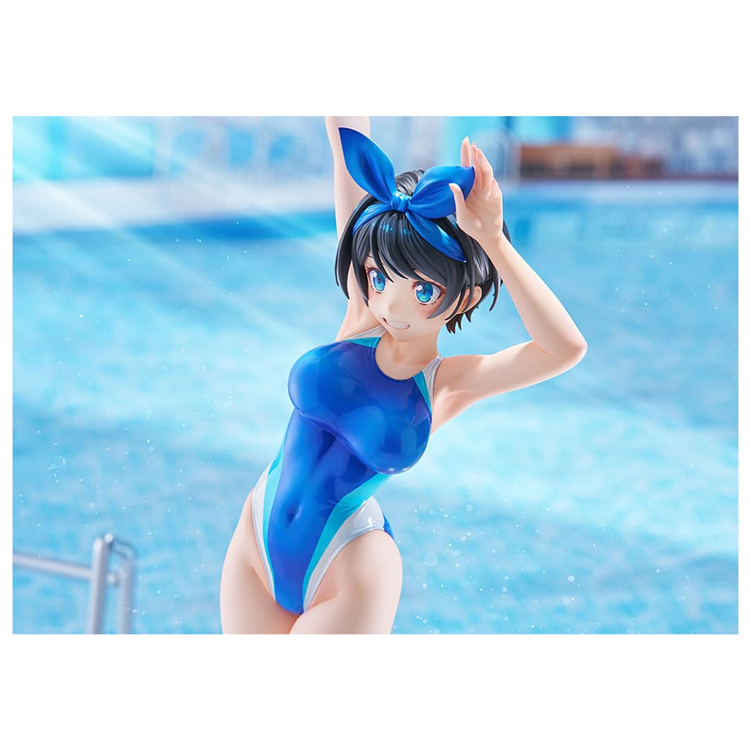 Rent-a-Girlfriend Statuie PVC 1/7 Ruka Sarashina Competition Swimsuit Ver. 29 cm poza produsului