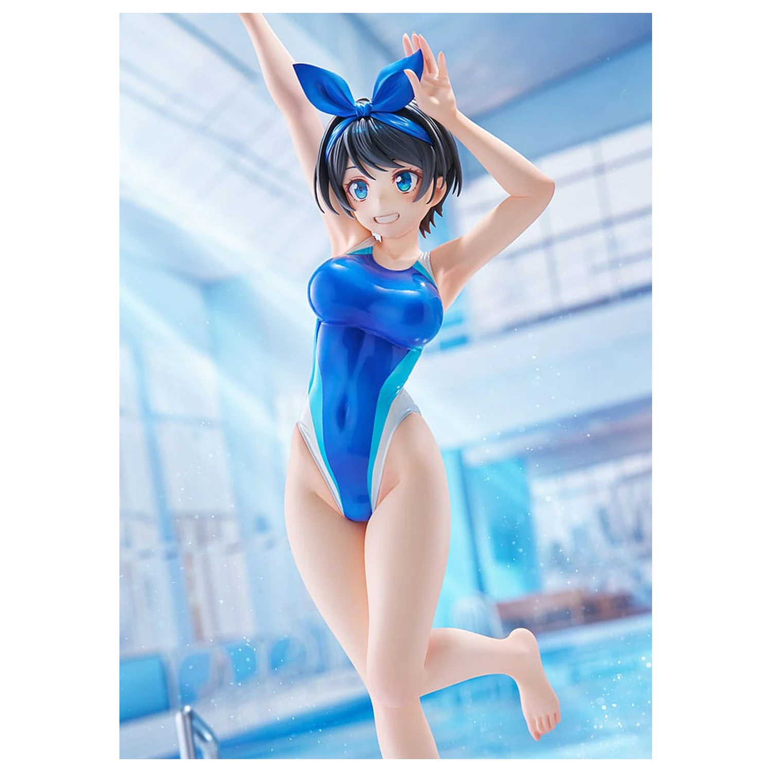 Rent-a-Girlfriend Statuie PVC 1/7 Ruka Sarashina Competition Swimsuit Ver. 29 cm poza produsului
