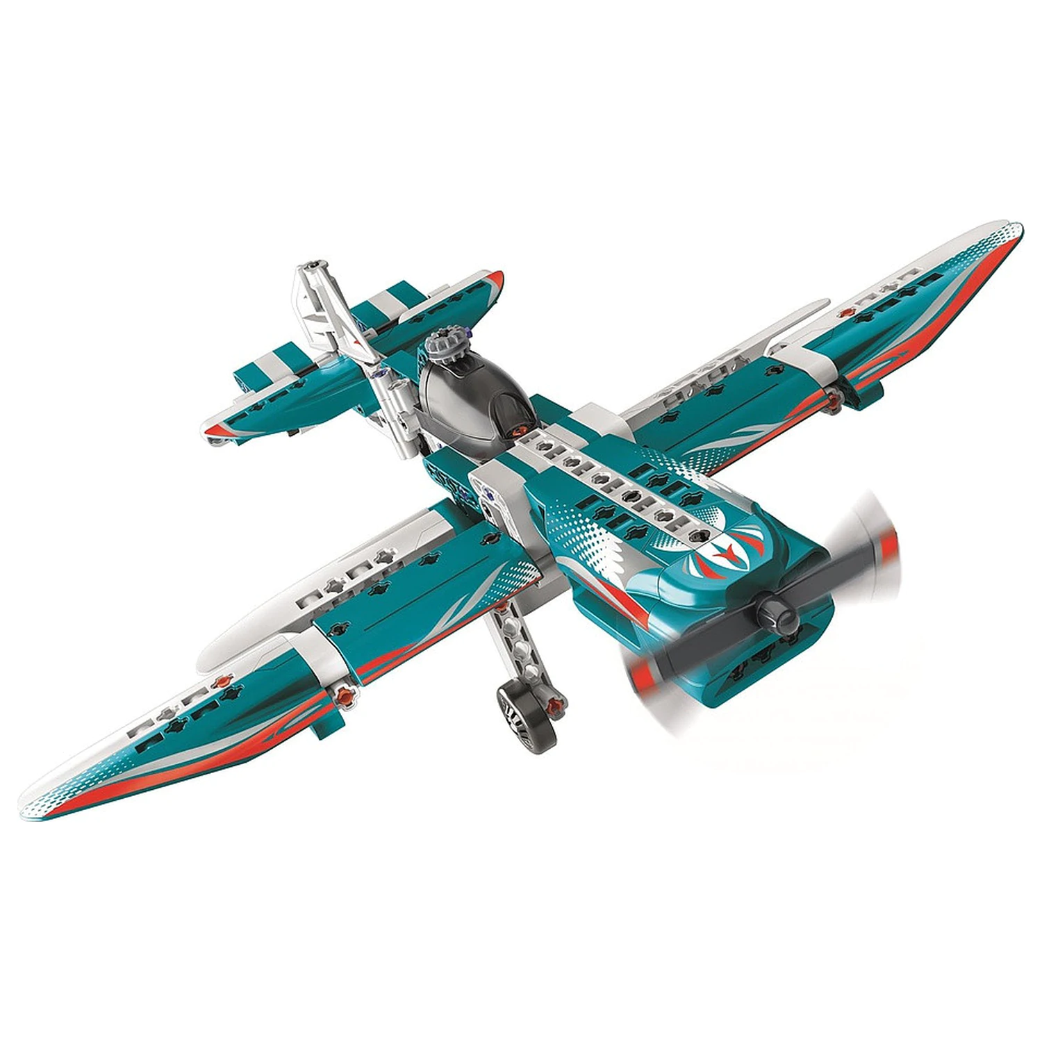 Jucarie de constructie 10 in 1 Mecanica avioanelor si elicopterelor poza produsului