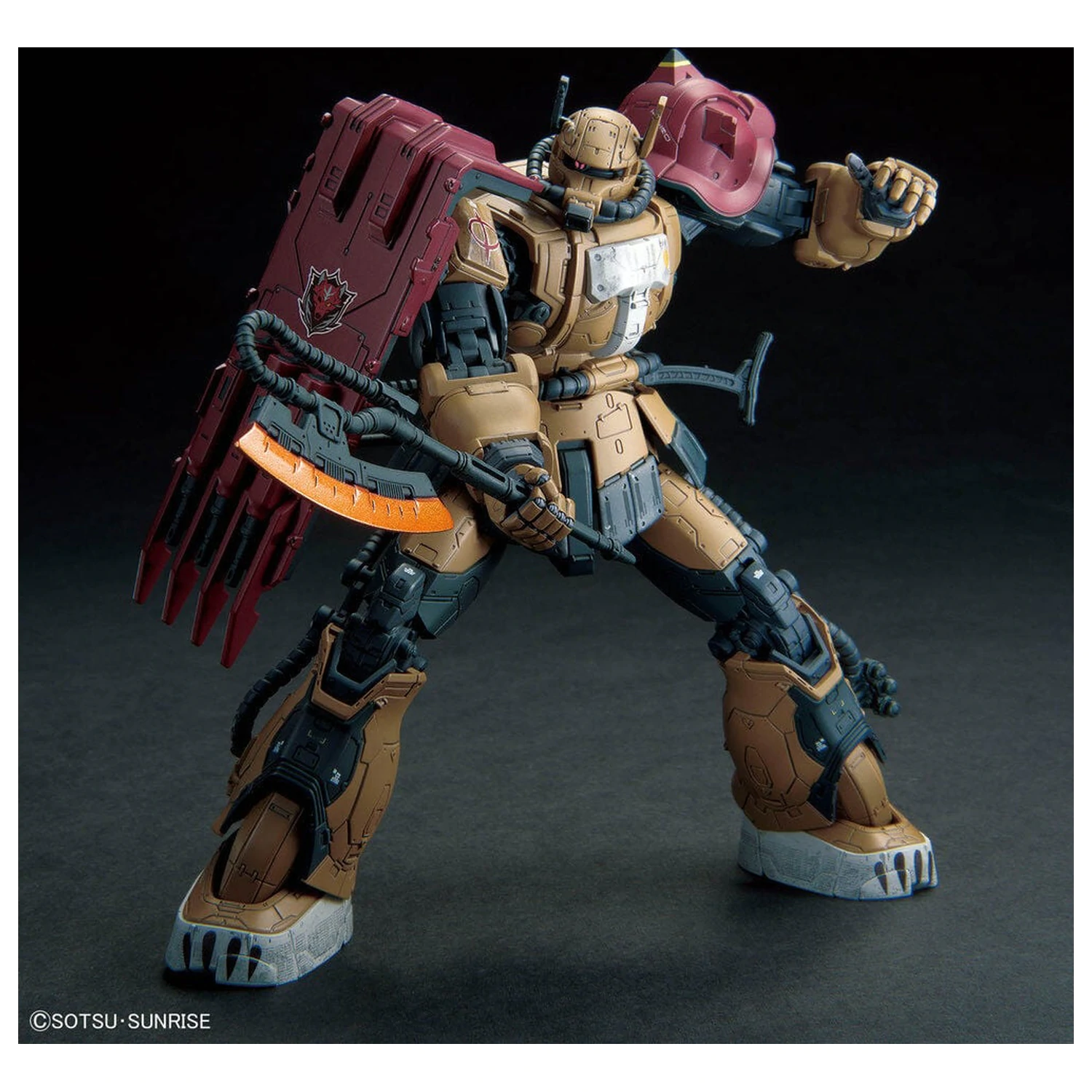 Requiem for Vengeance MS-06F Zaku II Type F Solari Model kit HG 1/144 poza produsului