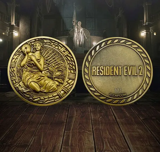 Resident Evil 2 Replica 1/1 Medalion Fecioară poza produsului