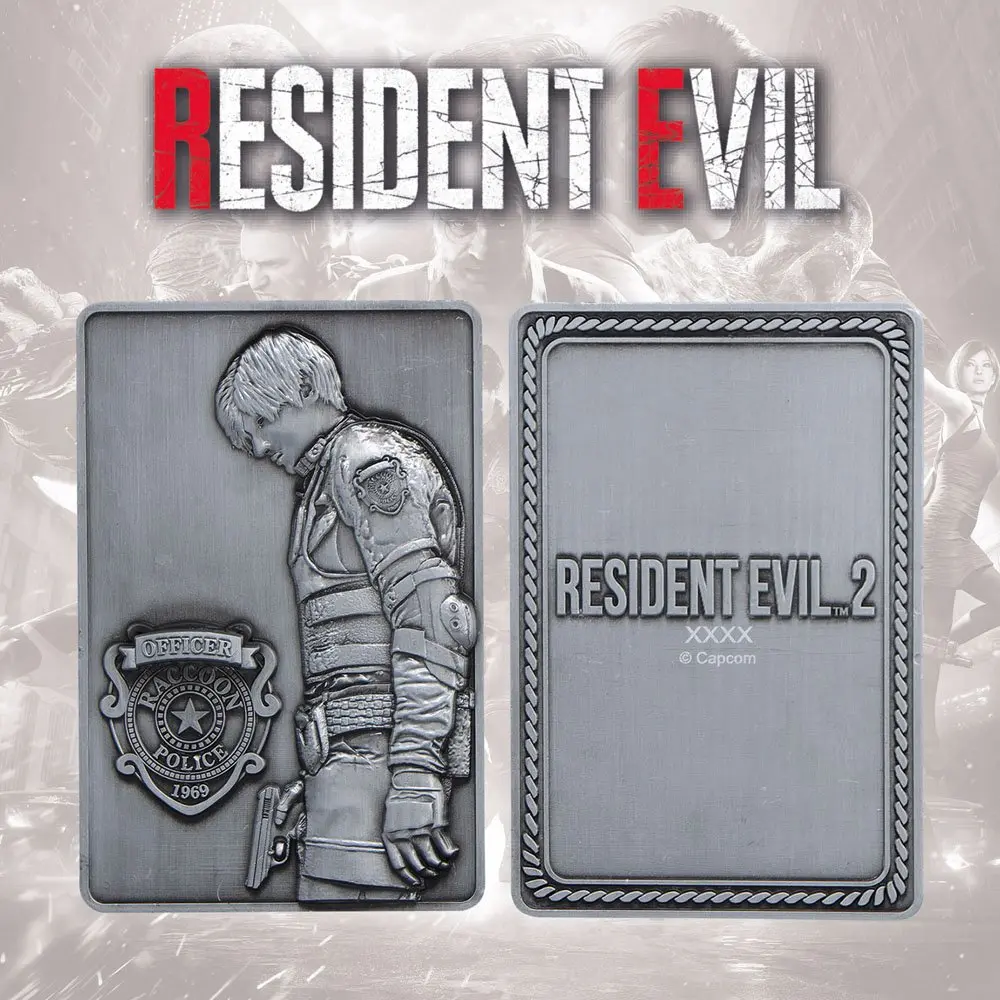 Resident Evil 2 lingou colecționabil Leon S. Kennedy Limited Edition poza produsului