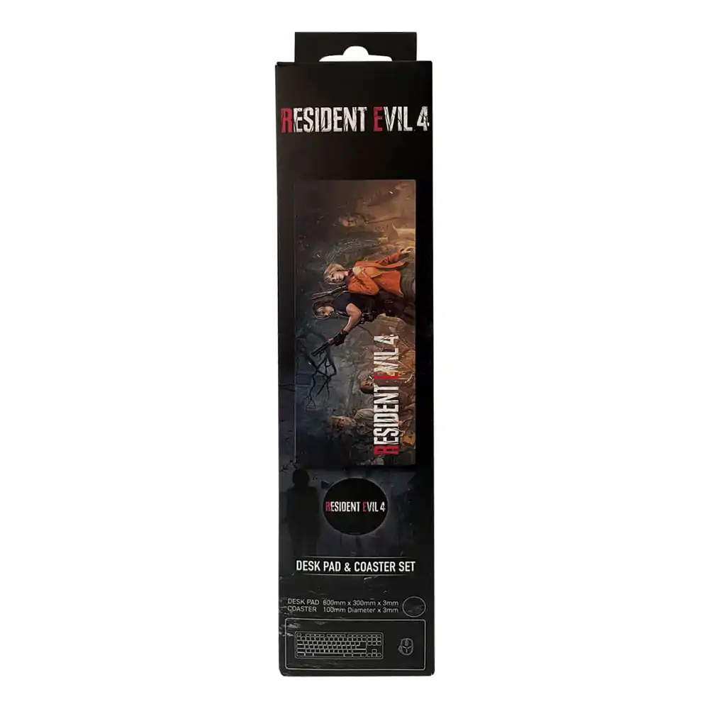 Resident Evil 4 Desk Pad & Set de Suporturi pentru pahare poza produsului