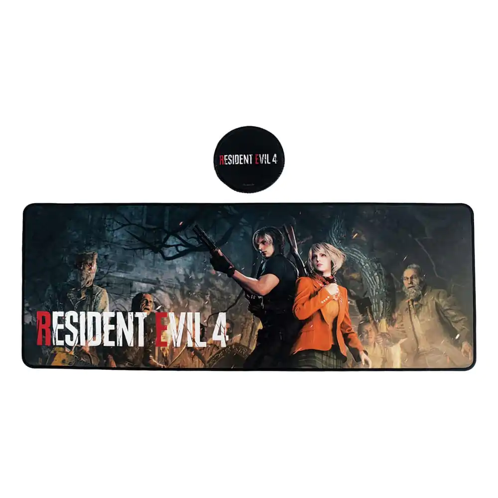 Resident Evil 4 Desk Pad & Set de Suporturi pentru pahare poza produsului