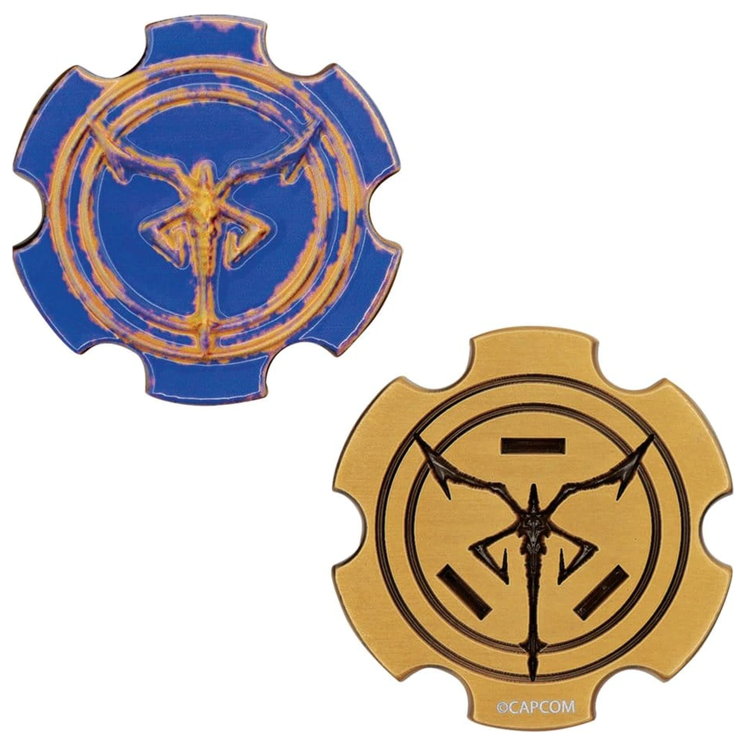 Resident Evil 4 Replica Church Puzzle Medallion Set poza produsului