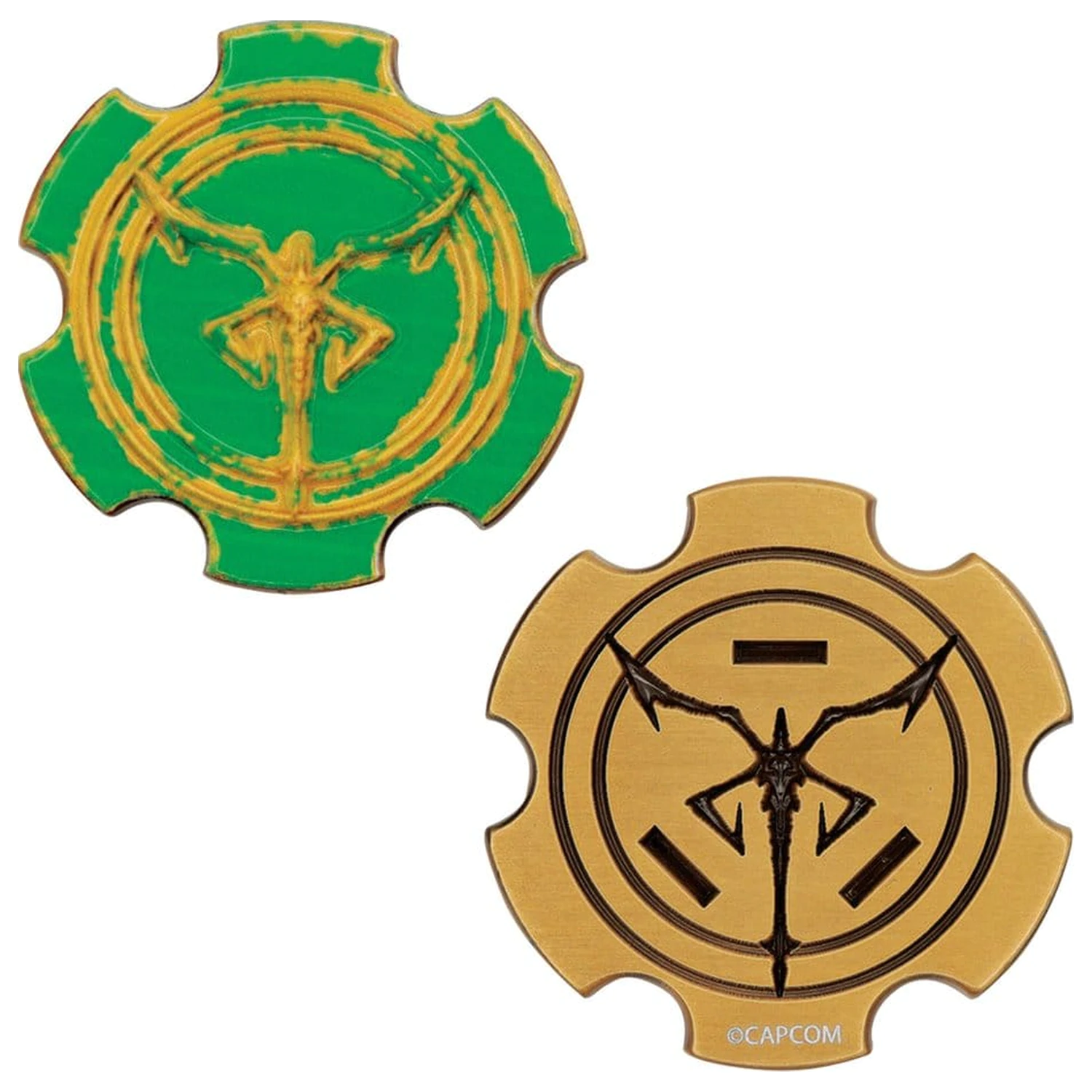 Resident Evil 4 Replica Church Puzzle Medallion Set poza produsului