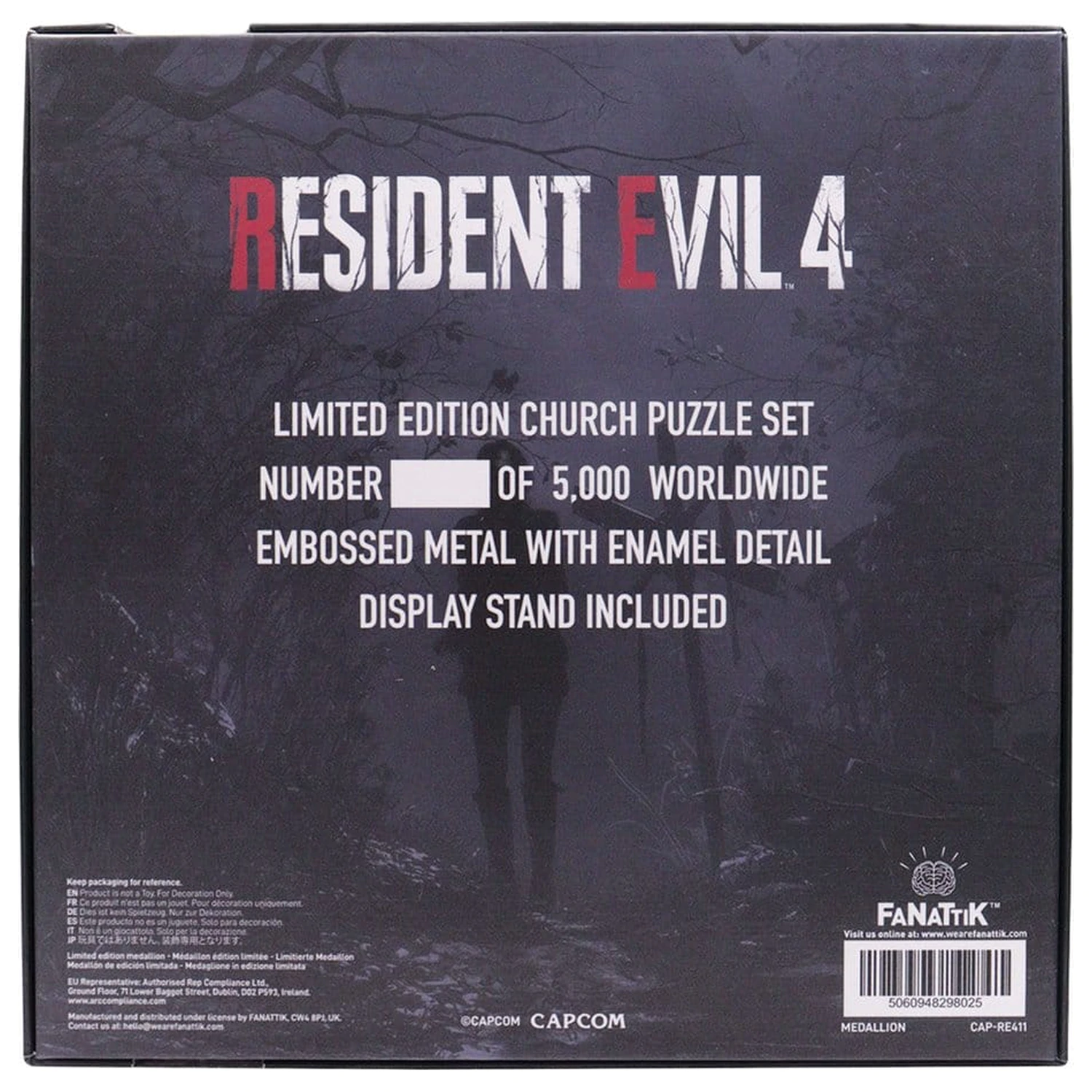 Resident Evil 4 Replica Church Puzzle Medallion Set poza produsului