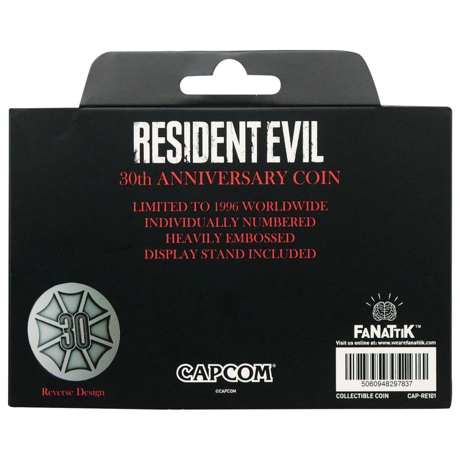 Resident Evil Moneda Colectabila A 30-a Aniversare poza produsului
