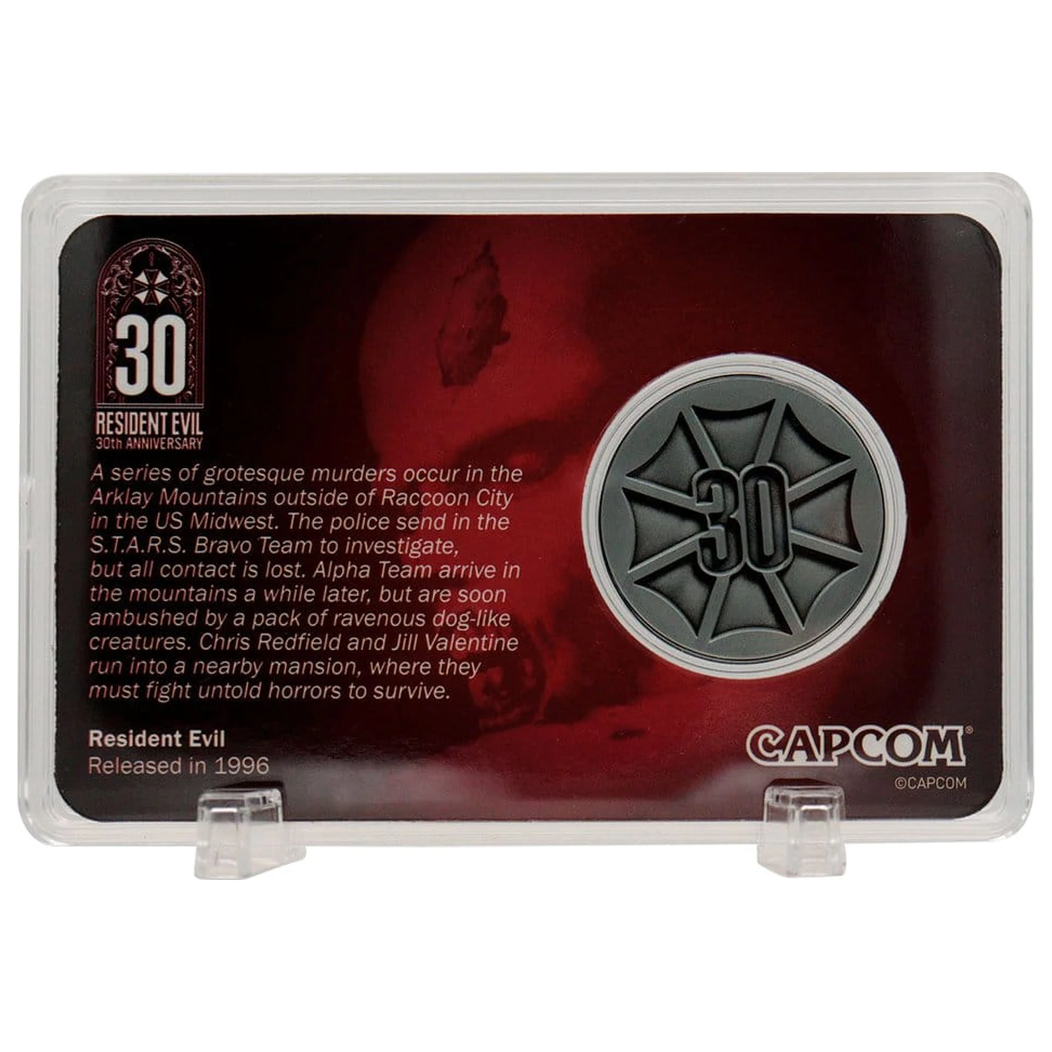 Resident Evil Moneda Colectabila A 30-a Aniversare poza produsului