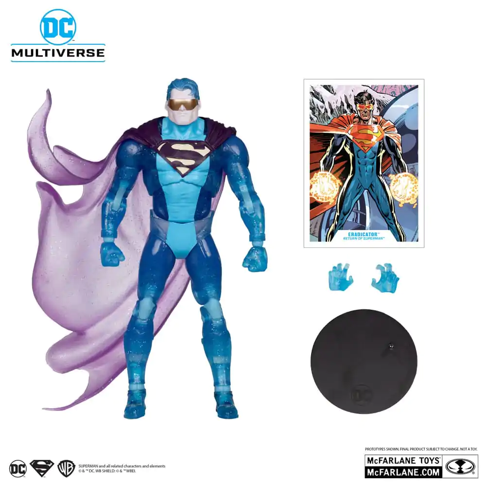 Return of Superman DC Multiverse Figurina de actiune Eradicator (Platinum Edition) 18 cm poza produsului
