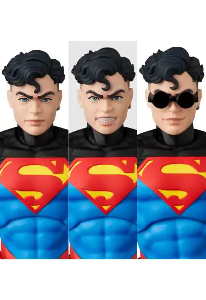 Return of Superman MAFEX Figurina de acțiune Superboy 15 cm poza produsului