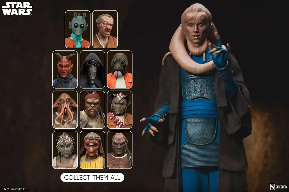 Return of the Jedi Figurina de actiune 1/6 Bib Fortuna 32 cm poza produsului