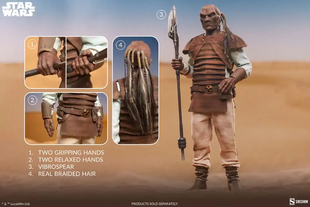Return of the Jedi figurina de actiune 1/6 Pagetti Rook 32 cm poza produsului
