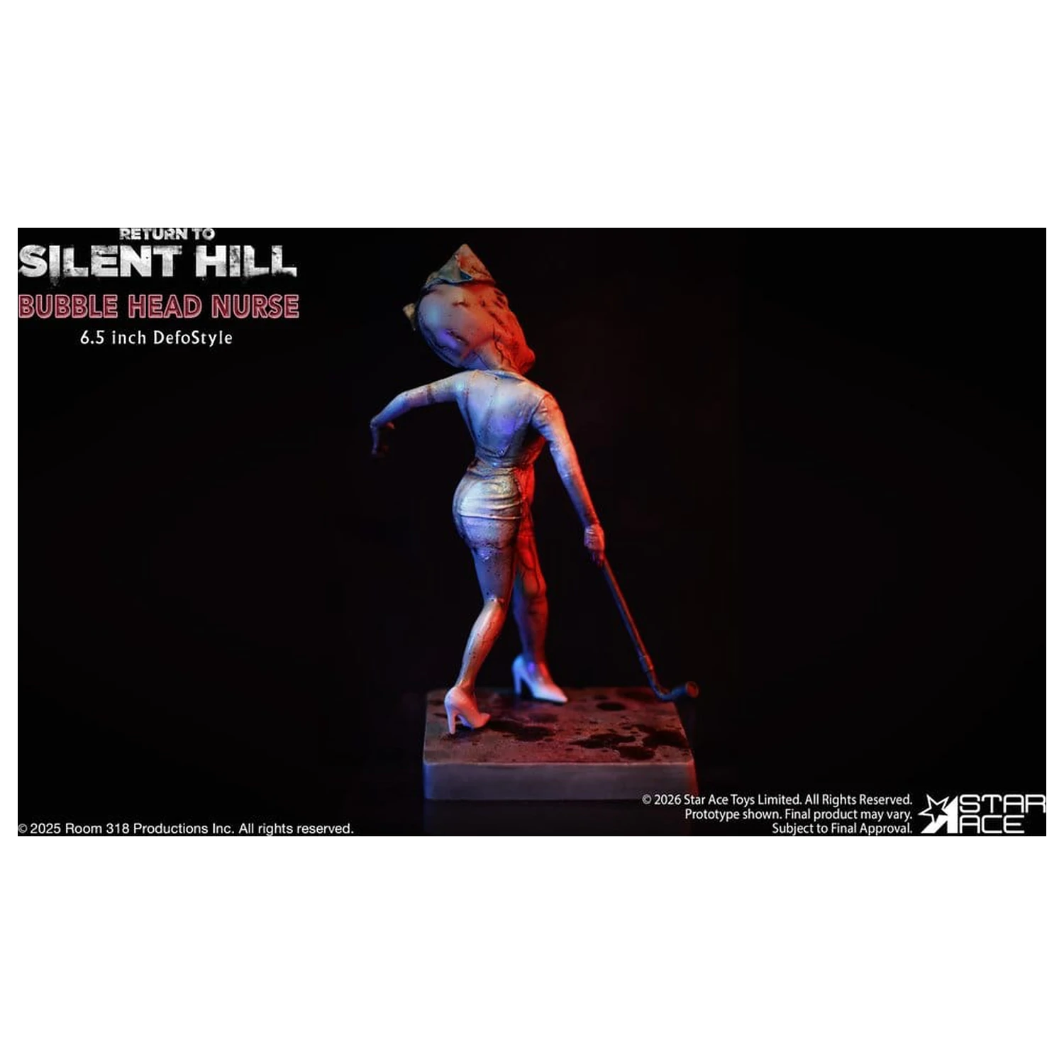 Return to Silent Hill (2026) DefoStyle Figura Bubble Head Nurse 16.5 cm poza produsului