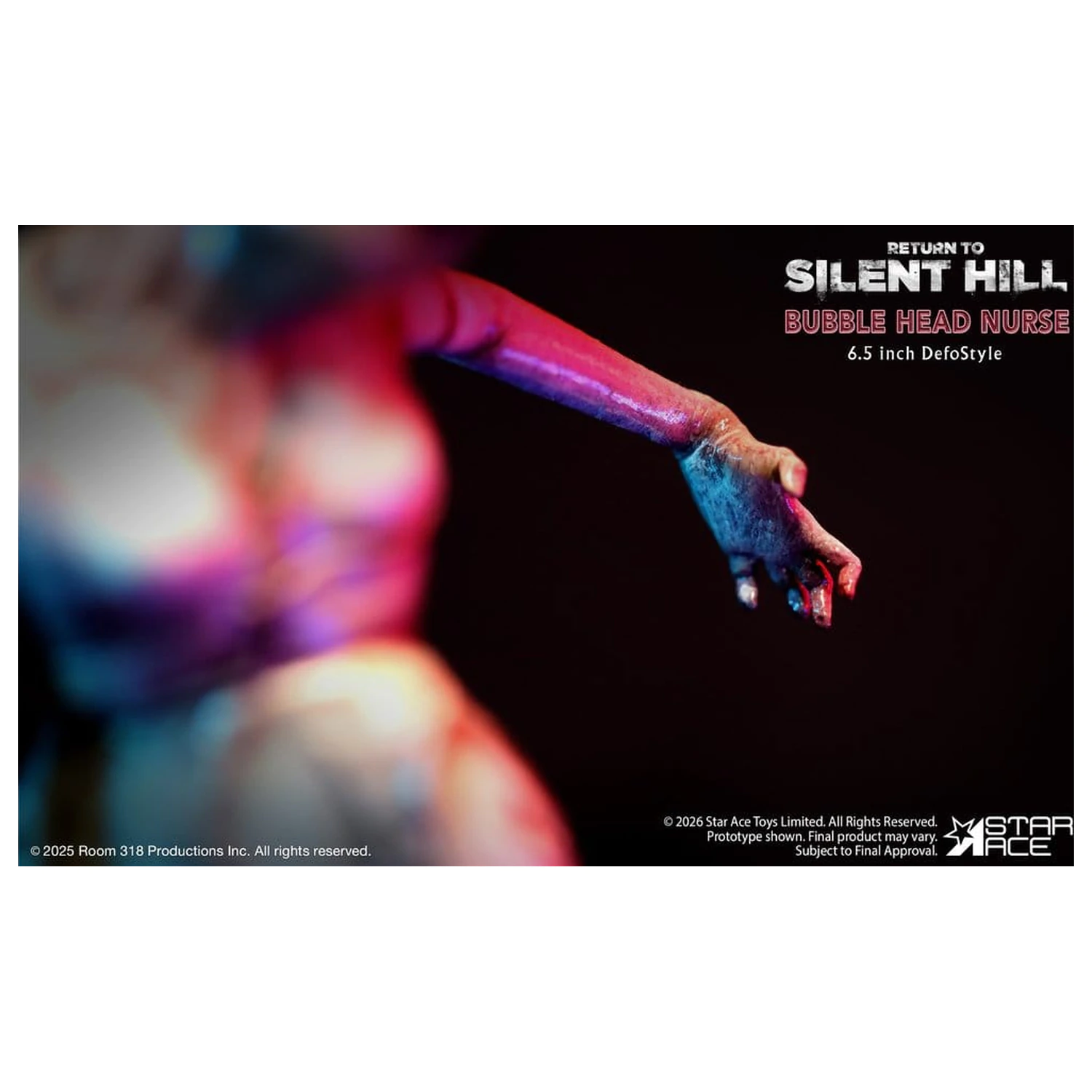 Return to Silent Hill (2026) DefoStyle Figura Bubble Head Nurse 16.5 cm poza produsului