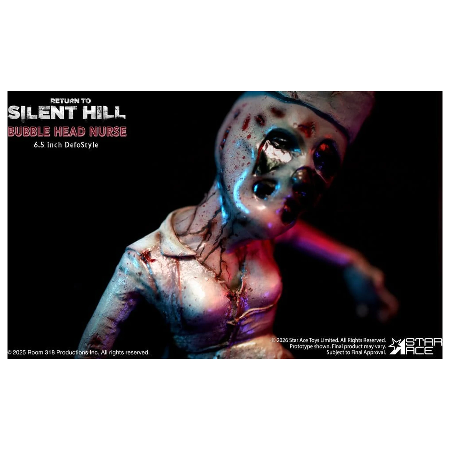 Return to Silent Hill (2026) DefoStyle Figura Bubble Head Nurse 16.5 cm poza produsului