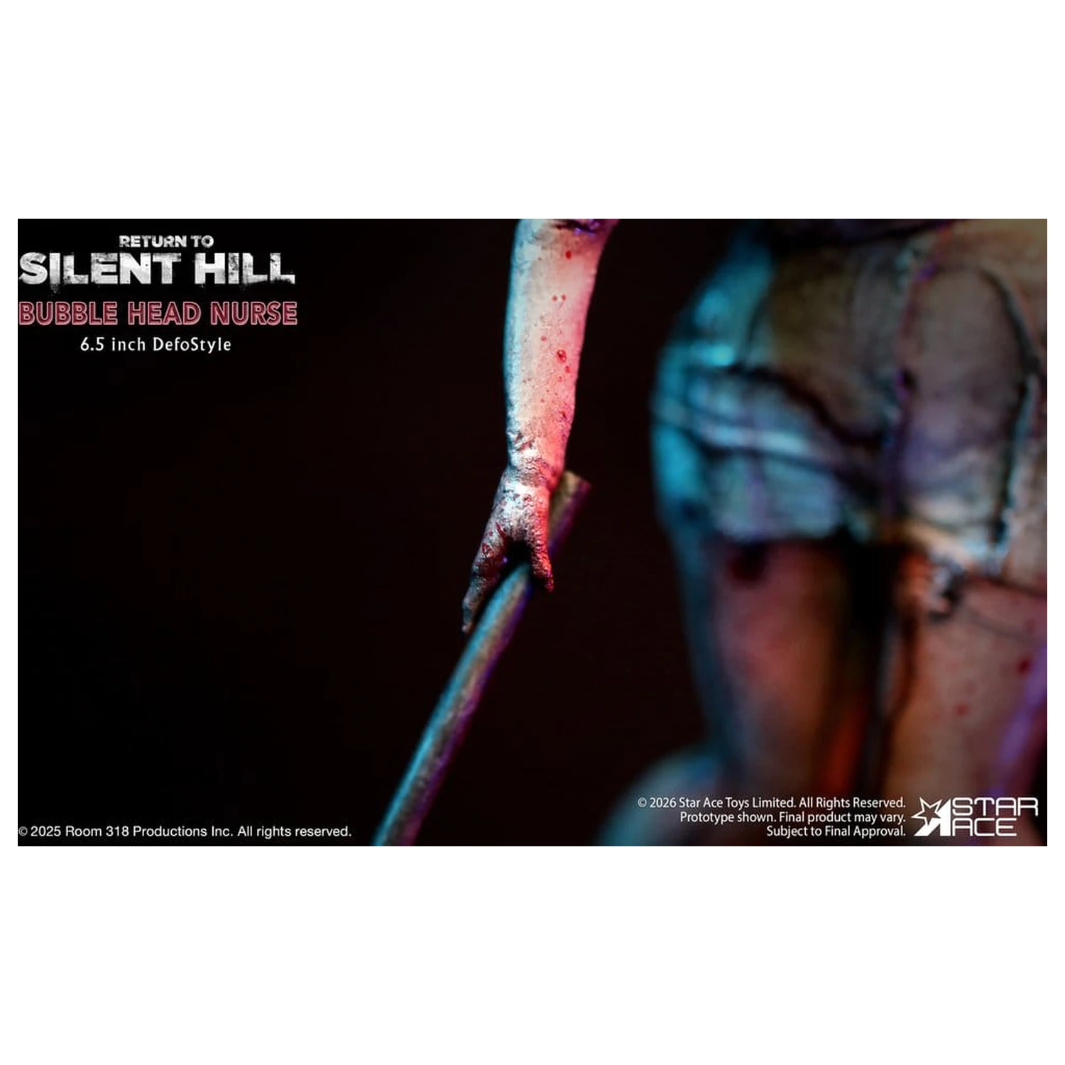 Return to Silent Hill (2026) DefoStyle Figura Bubble Head Nurse 16.5 cm poza produsului