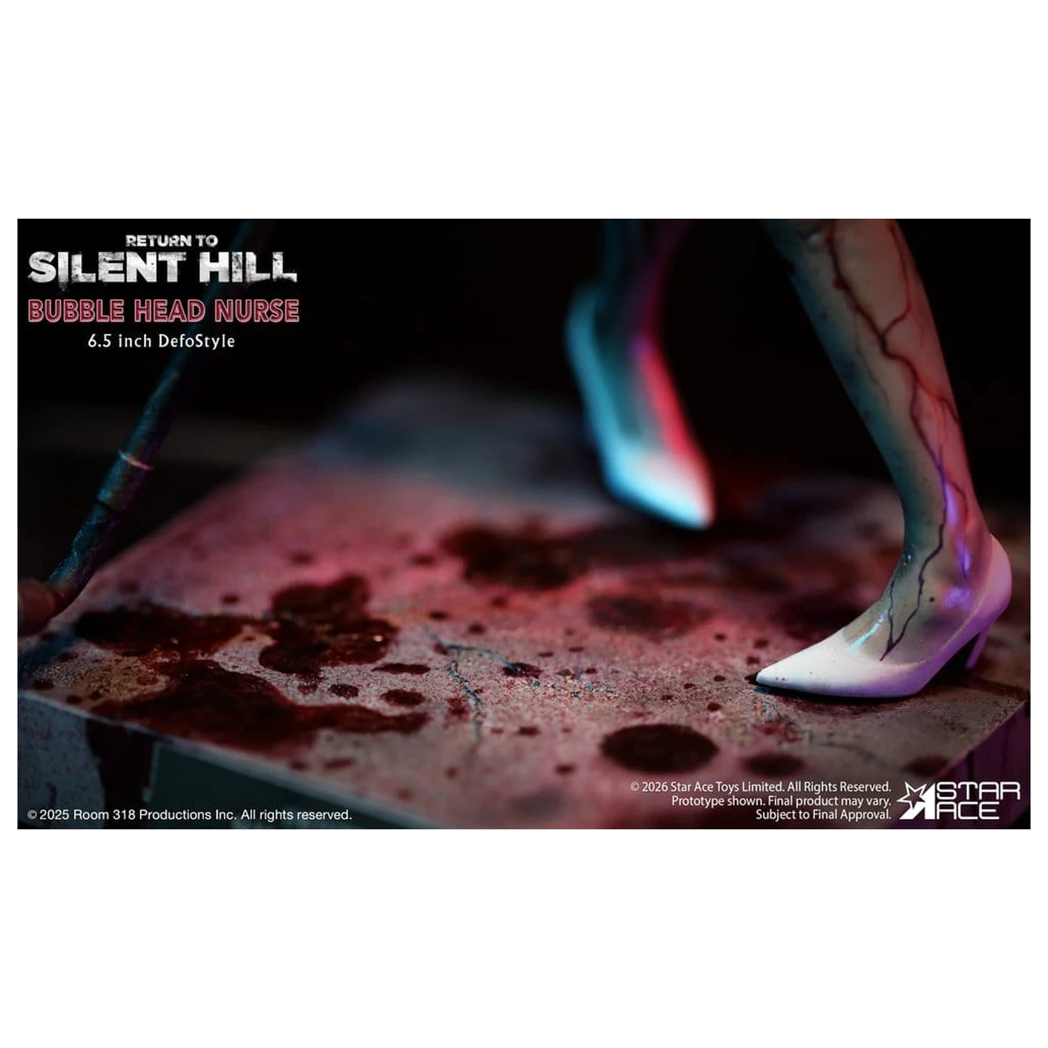 Return to Silent Hill (2026) DefoStyle Figura Bubble Head Nurse 16.5 cm poza produsului
