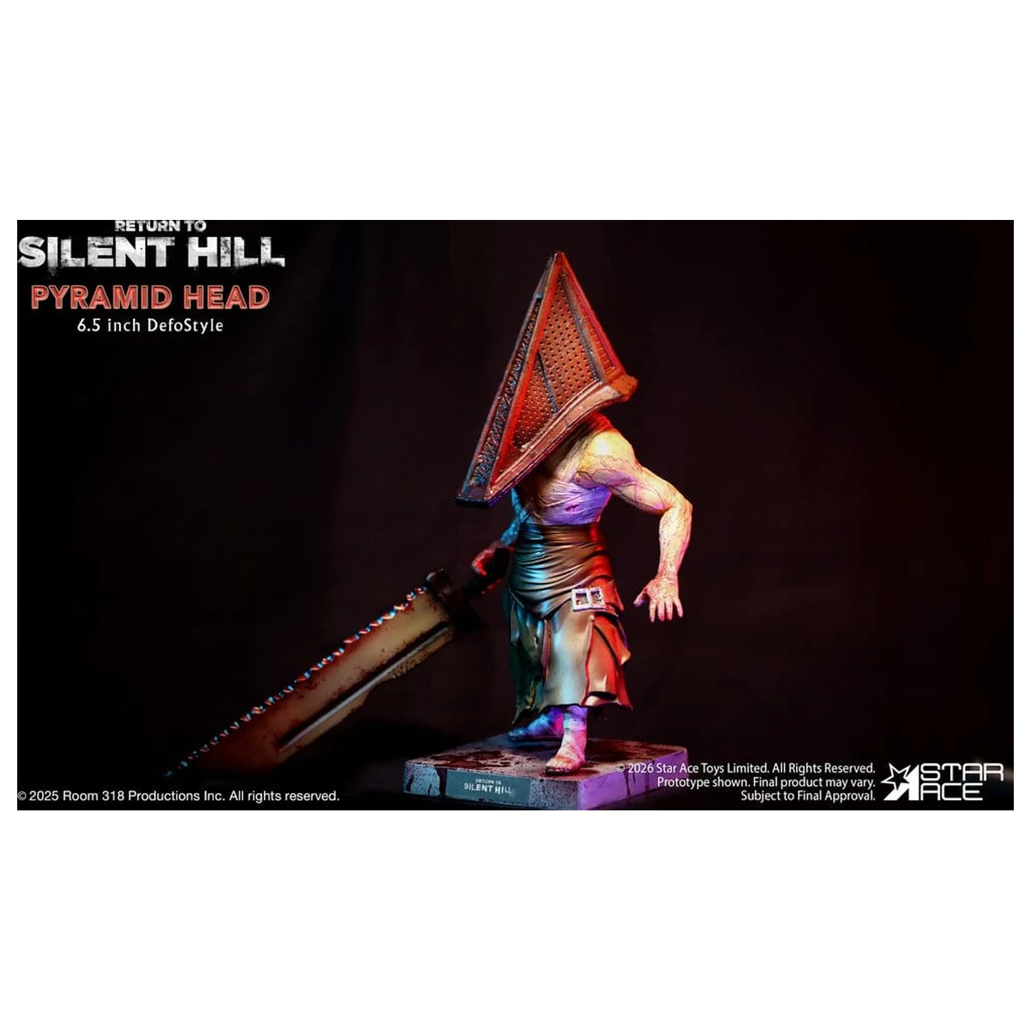 Return to Silent Hill (2026) figurina DefoStyle Pyramid Head 20 cm poza produsului