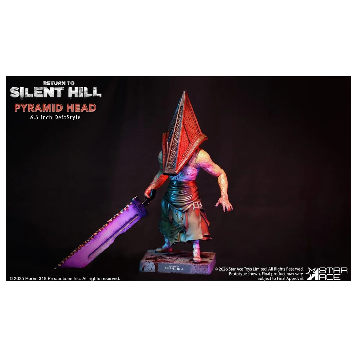 Return to Silent Hill (2026) figurina DefoStyle Pyramid Head 20 cm poza produsului