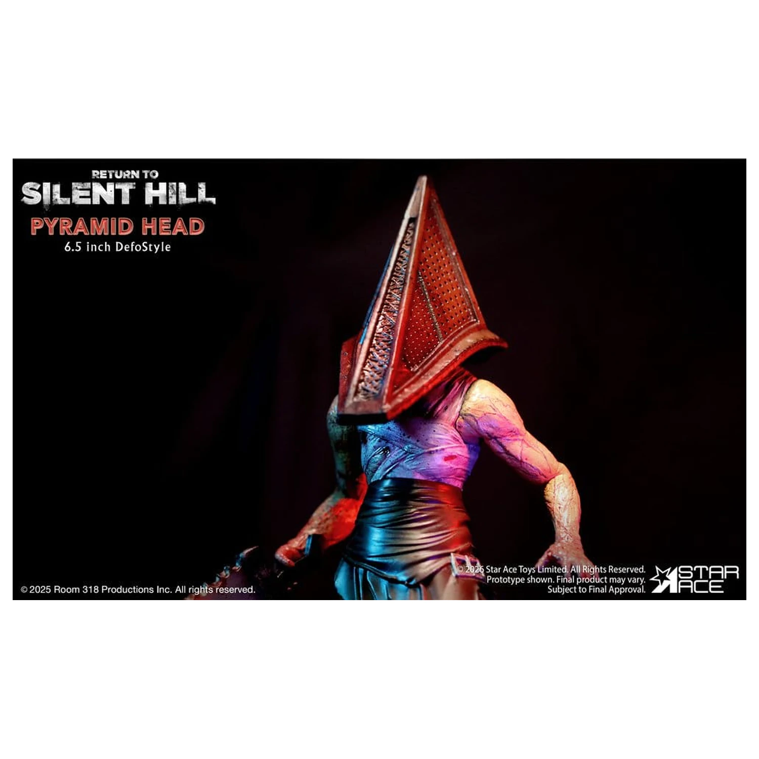 Return to Silent Hill (2026) figurina DefoStyle Pyramid Head 20 cm poza produsului