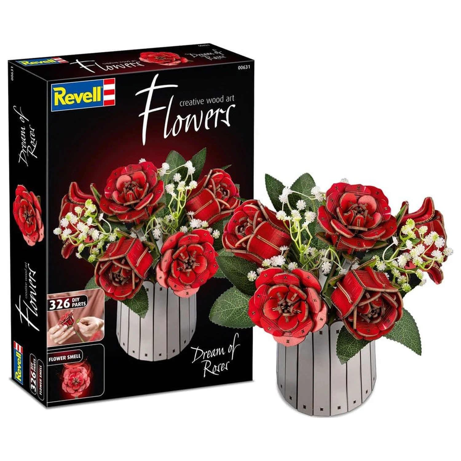 Revell Flowers Flowers din Lemn Vis de Trandafiri 22 cm poza produsului