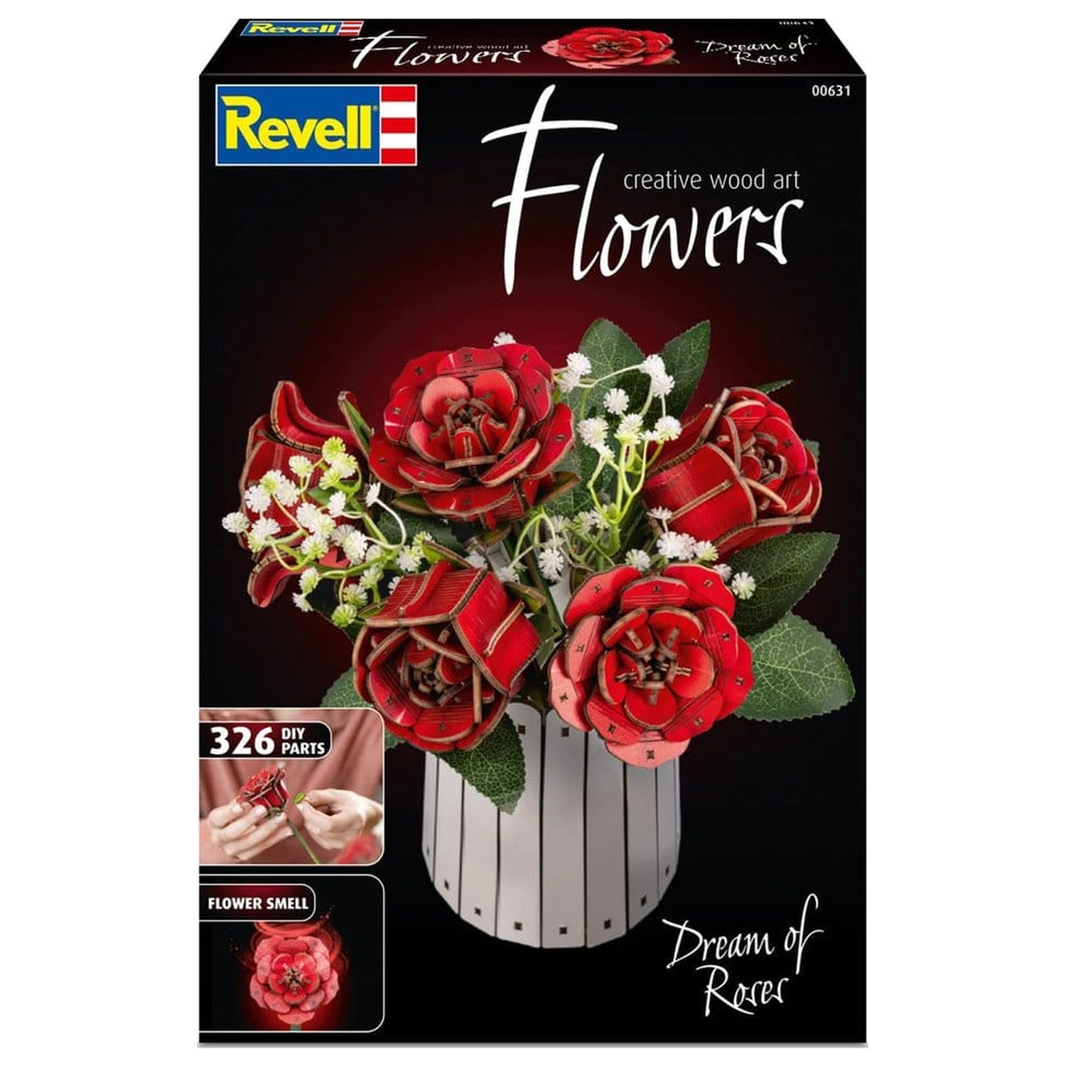 Revell Flowers Flowers din Lemn Vis de Trandafiri 22 cm poza produsului