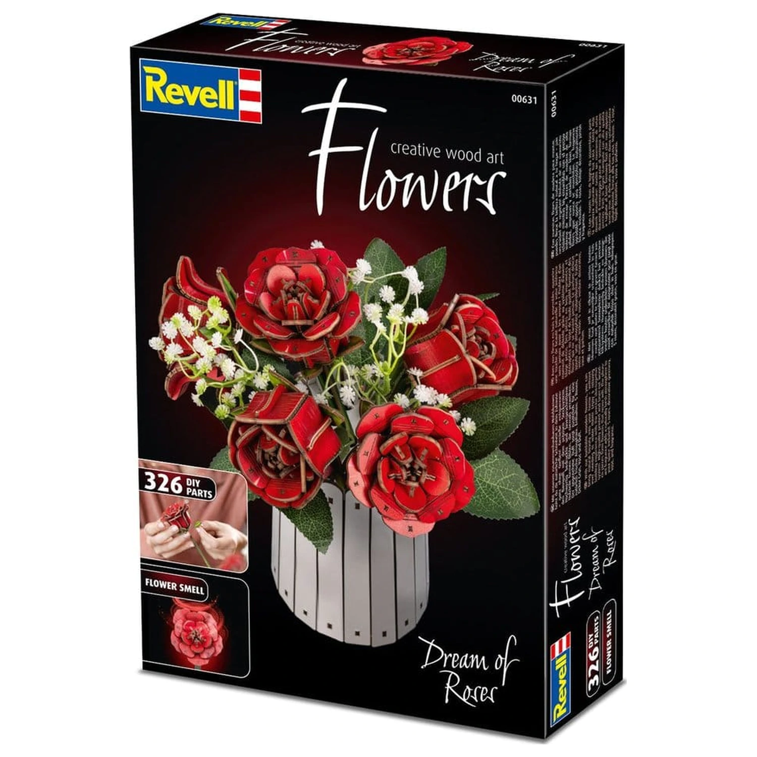 Revell Flowers Flowers din Lemn Vis de Trandafiri 22 cm poza produsului