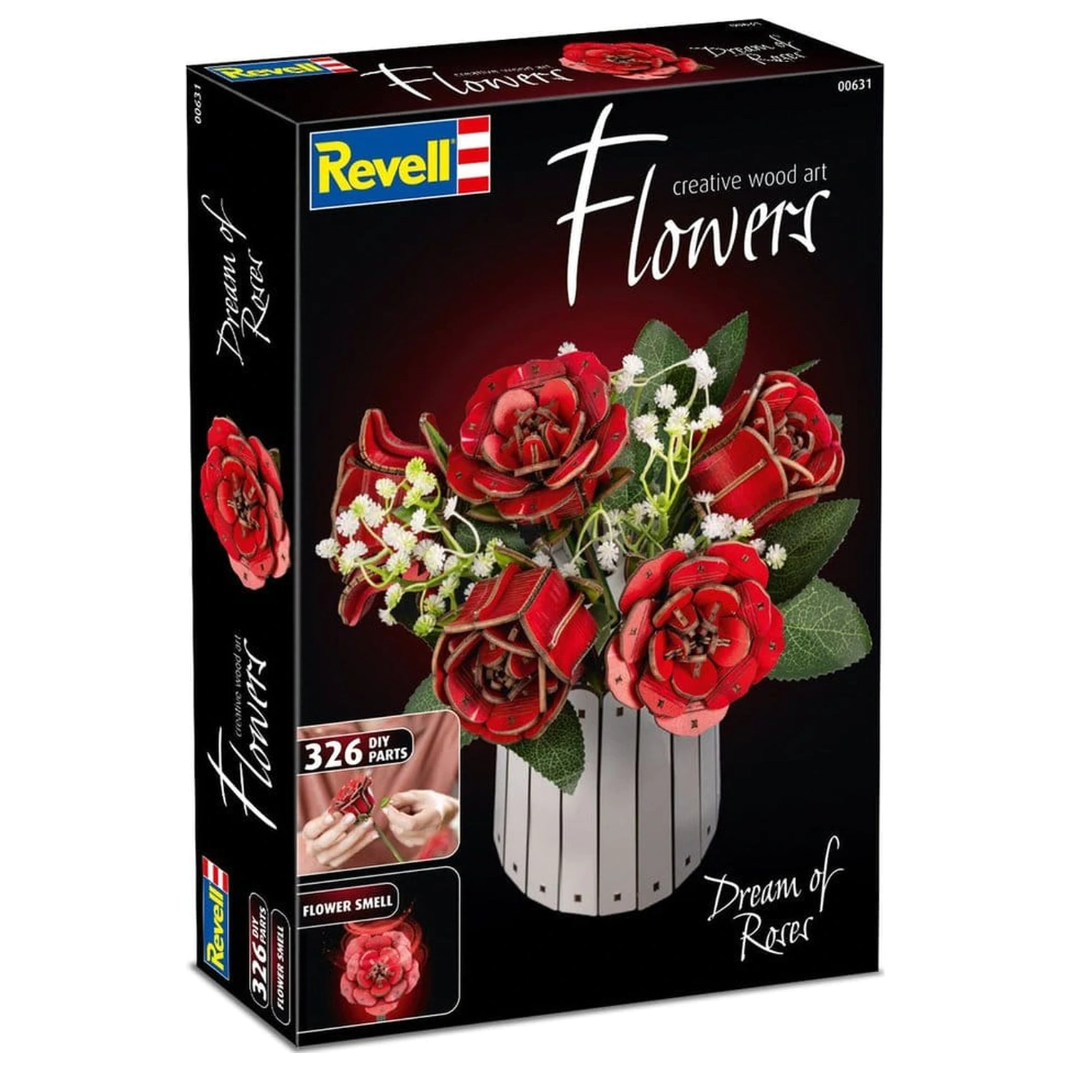 Revell Flowers Flowers din Lemn Vis de Trandafiri 22 cm poza produsului