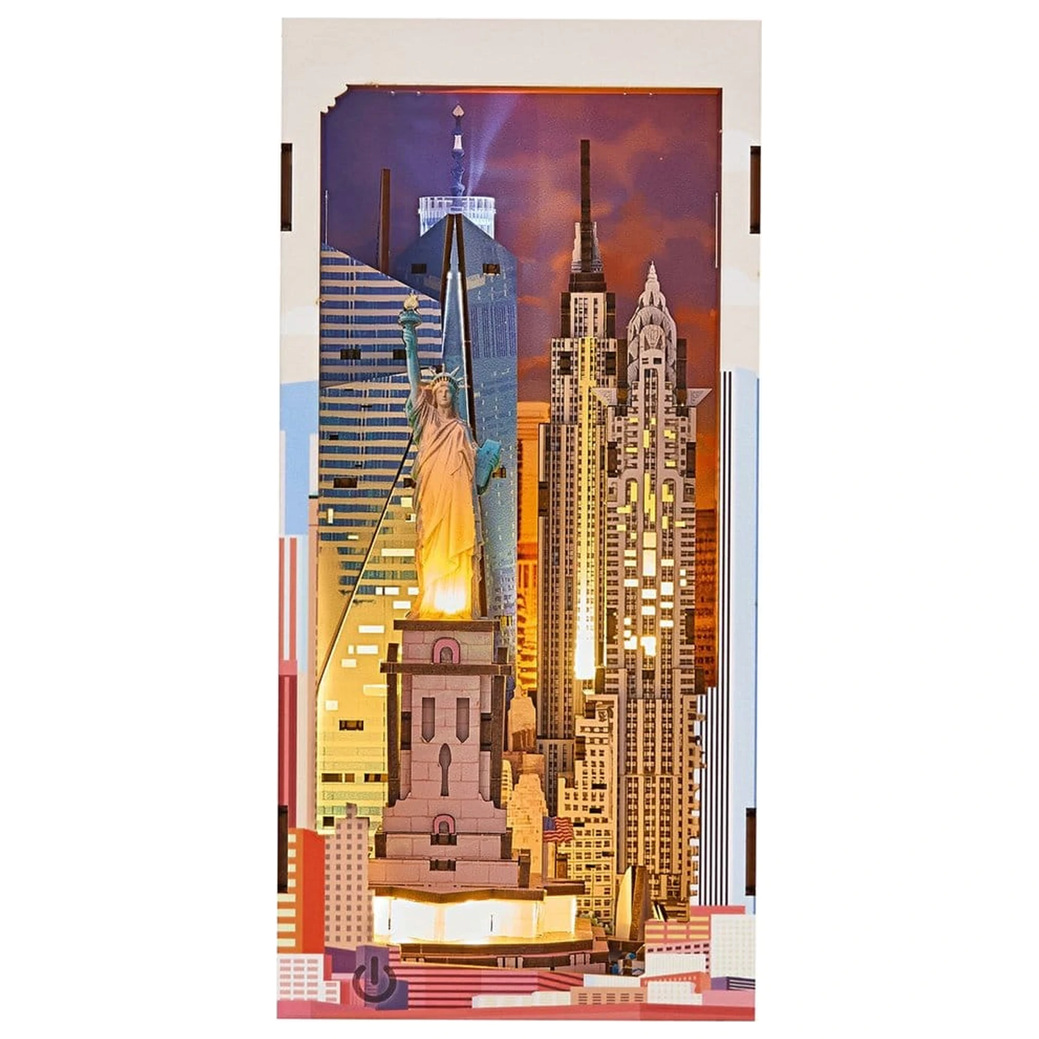 Revell Tiny Adventures Book Nook Mini Diorama New York 18 cm poza produsului