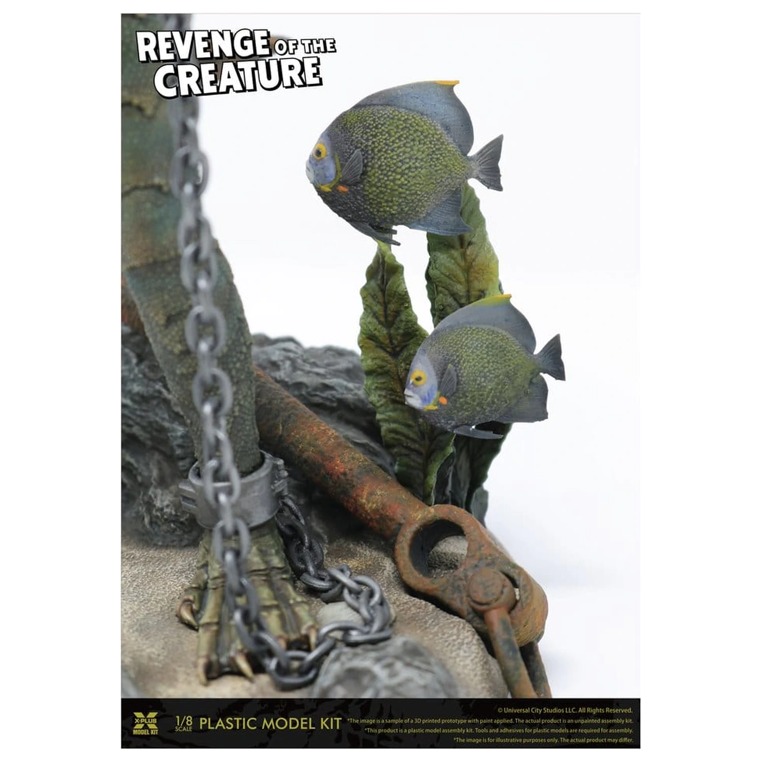 Revenge of the Creature Set model de plastic 1/8 Revenge of the Creature 28 cm (Reproducere) poza produsului