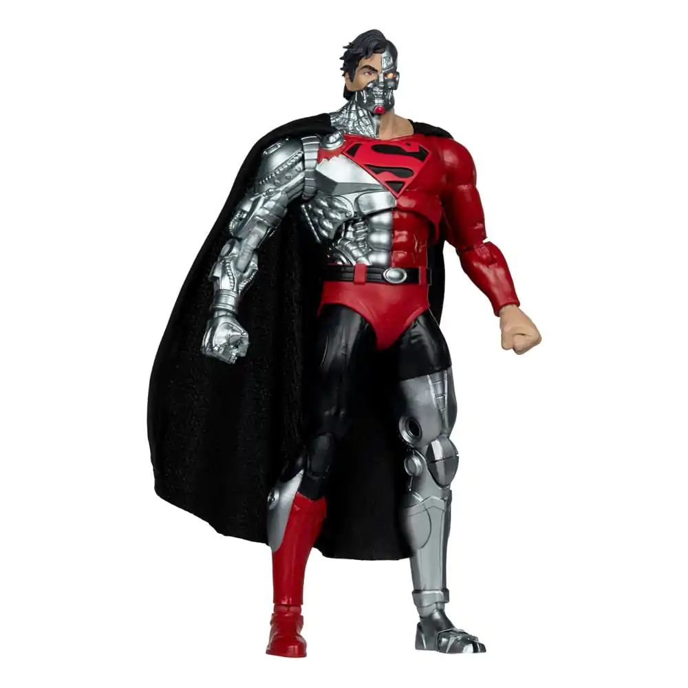 Revenge of the Green Lanterns DC Multiverse Figurina de actiune Cyborg Superman (Gold Label) 18 cm poza produsului
