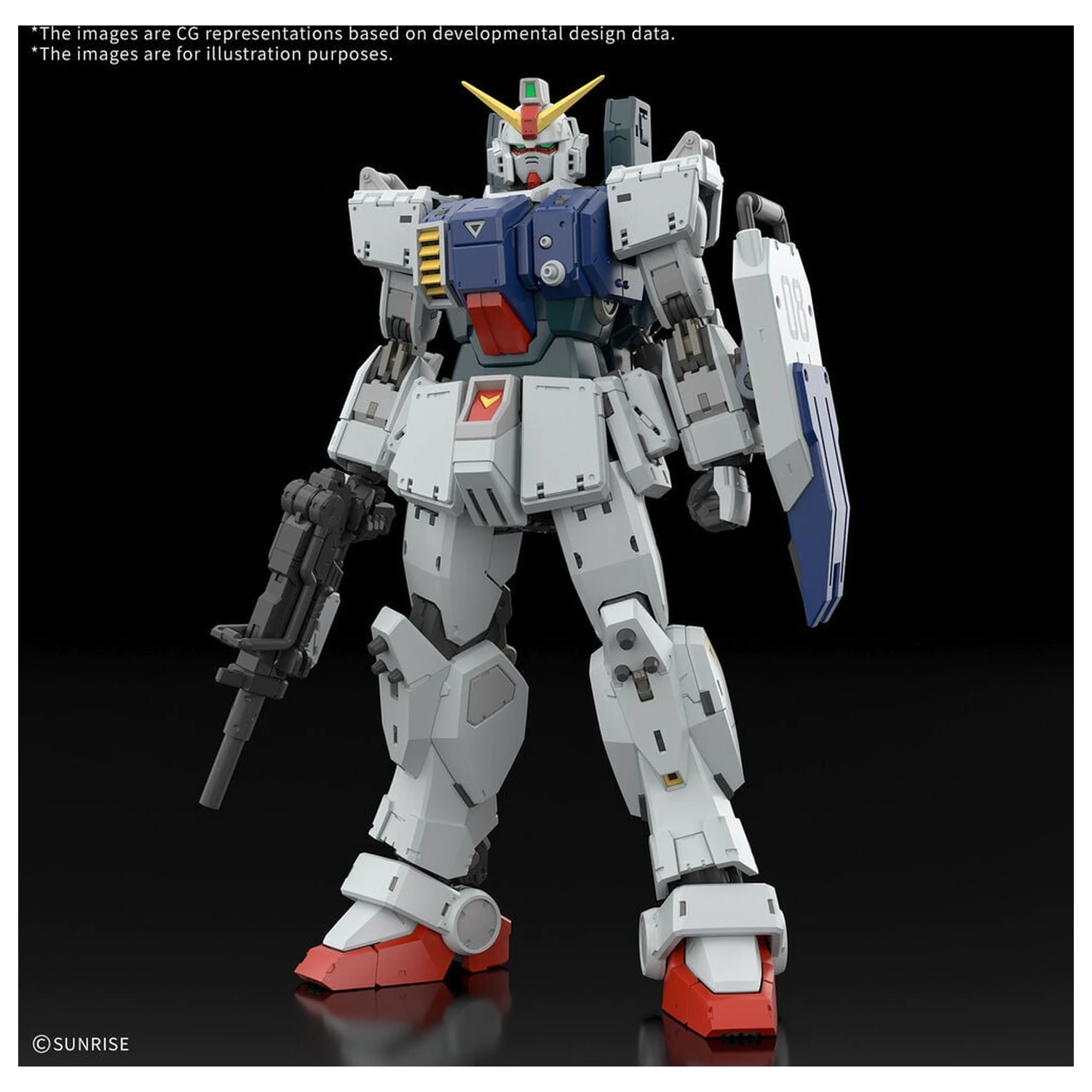 RG 1/144 Gundam Ground Type Mobile Suit Gundam The 08th MS Team set de model poza produsului