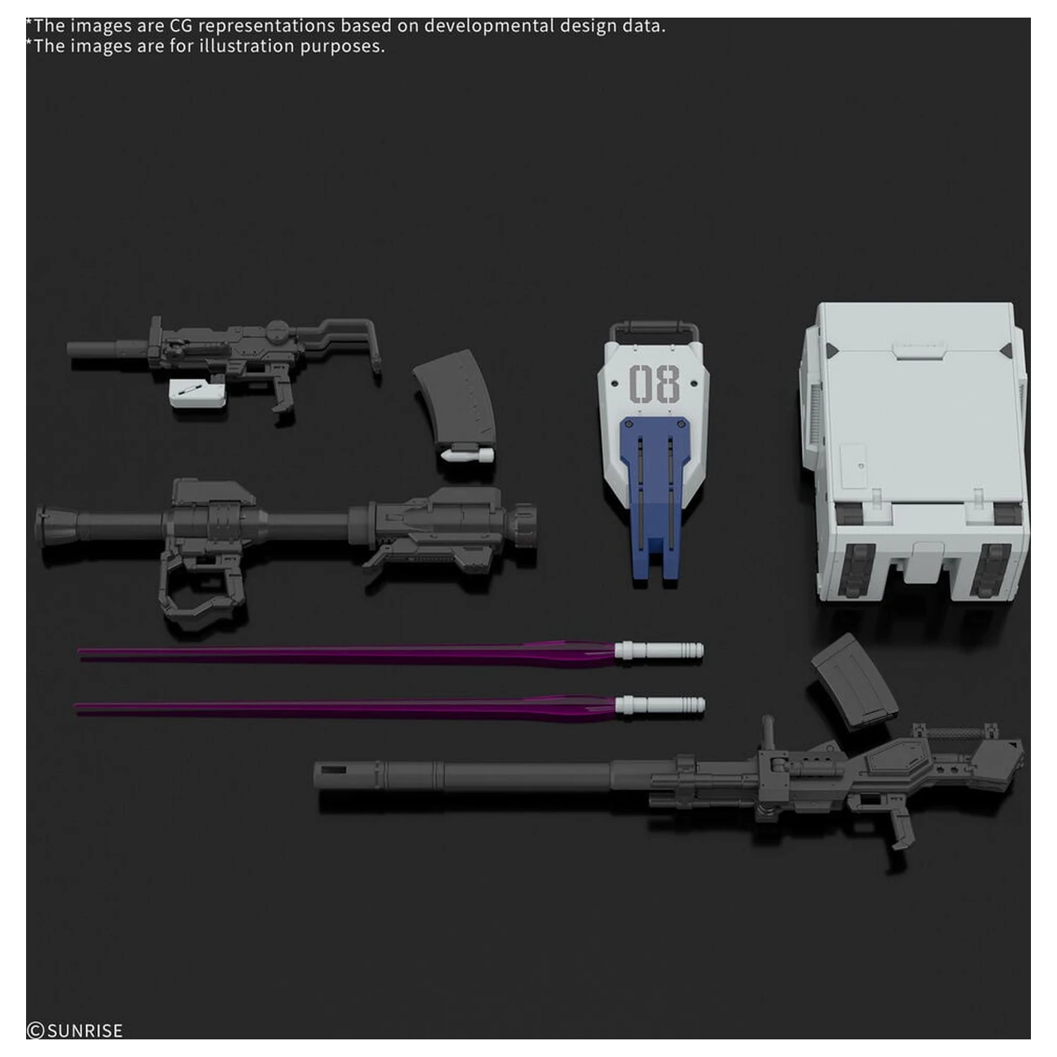 RG 1/144 Gundam Ground Type Mobile Suit Gundam The 08th MS Team set de model poza produsului