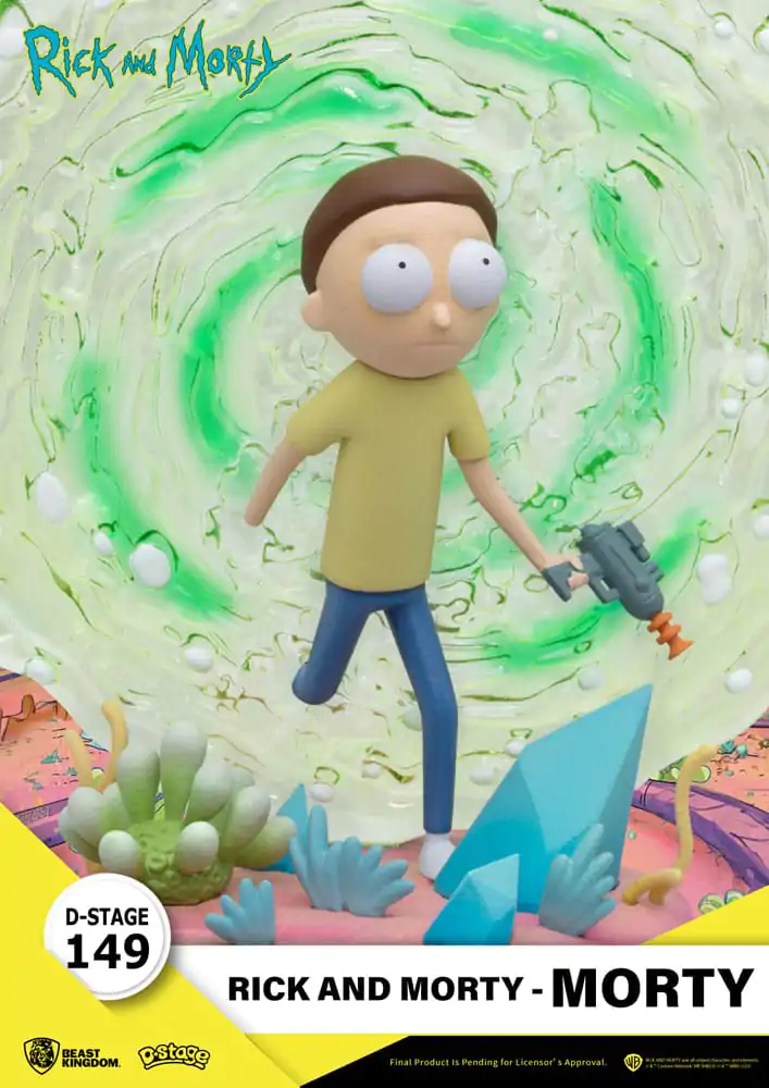 Rick & Morty D-Stage PVC Diorama Morty 14 cm poza produsului